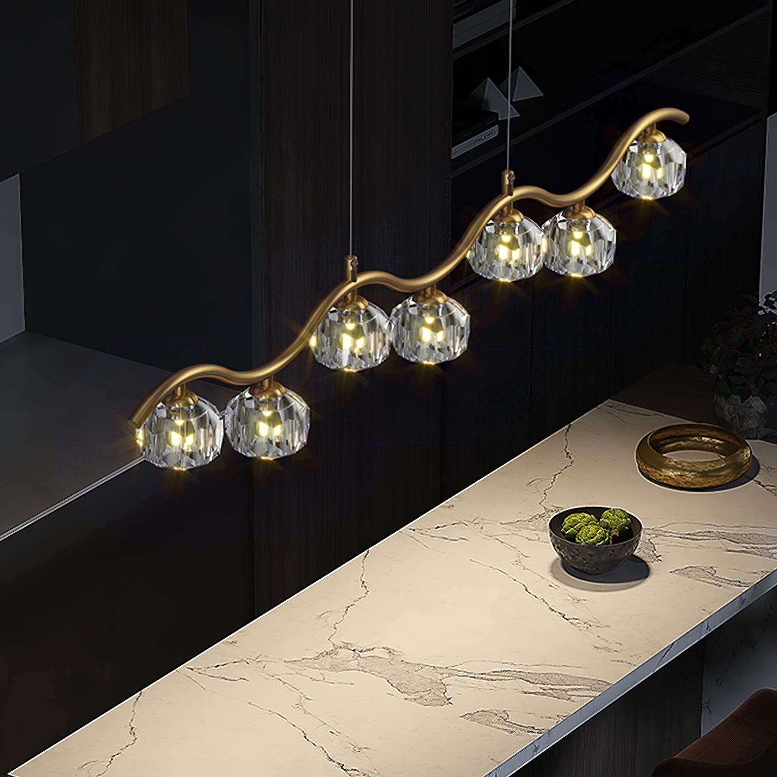 Eara Crystal Chandelier - Letslighting