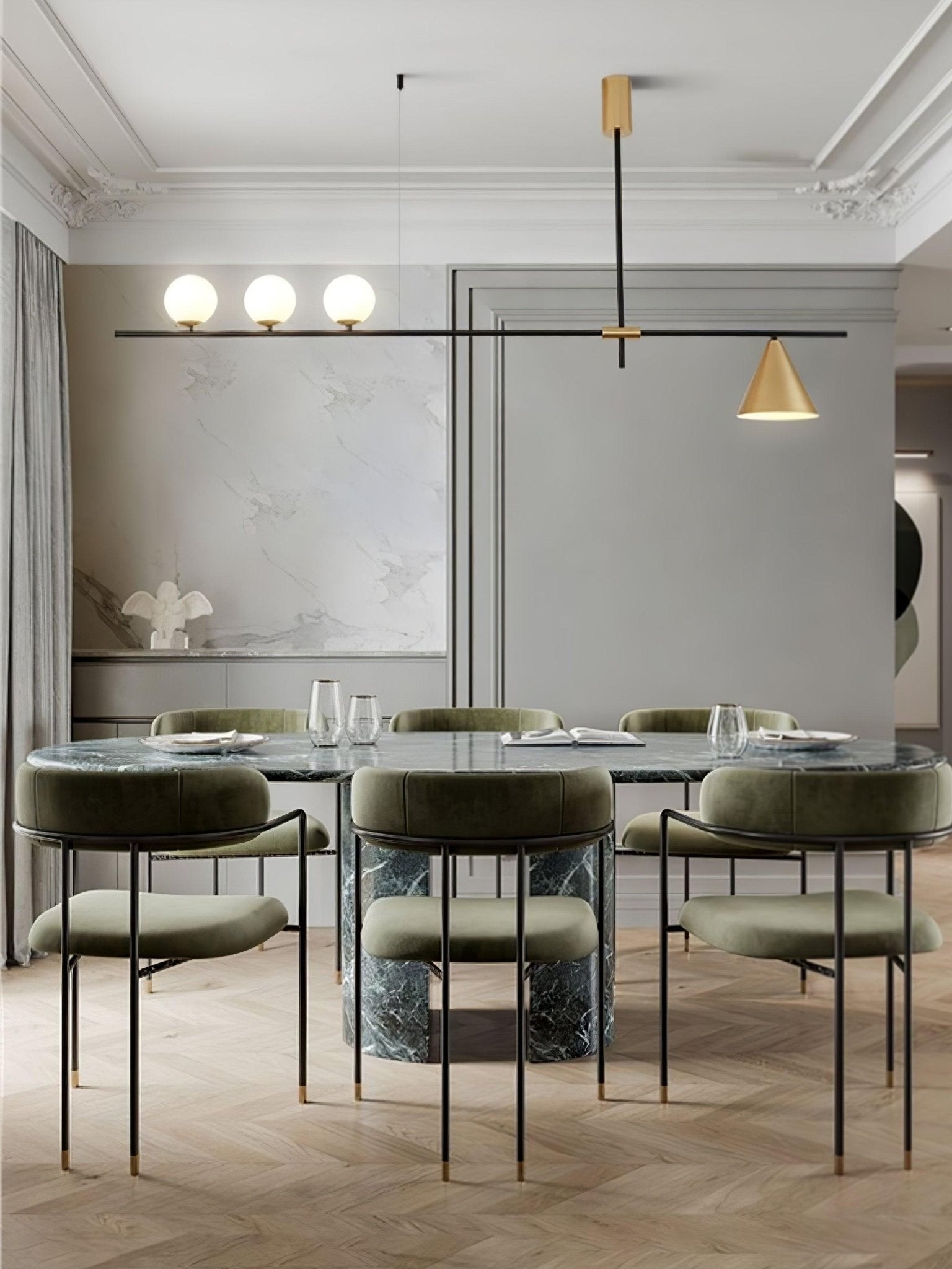 Eclipse Linear Suspension Light - Letslighting