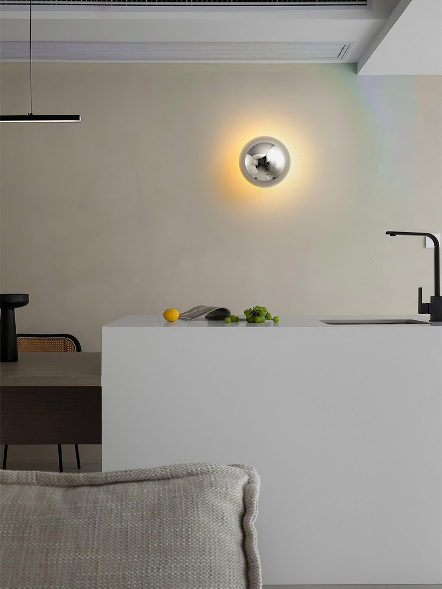Aurum Sphere Wall Sconce - Letslighting