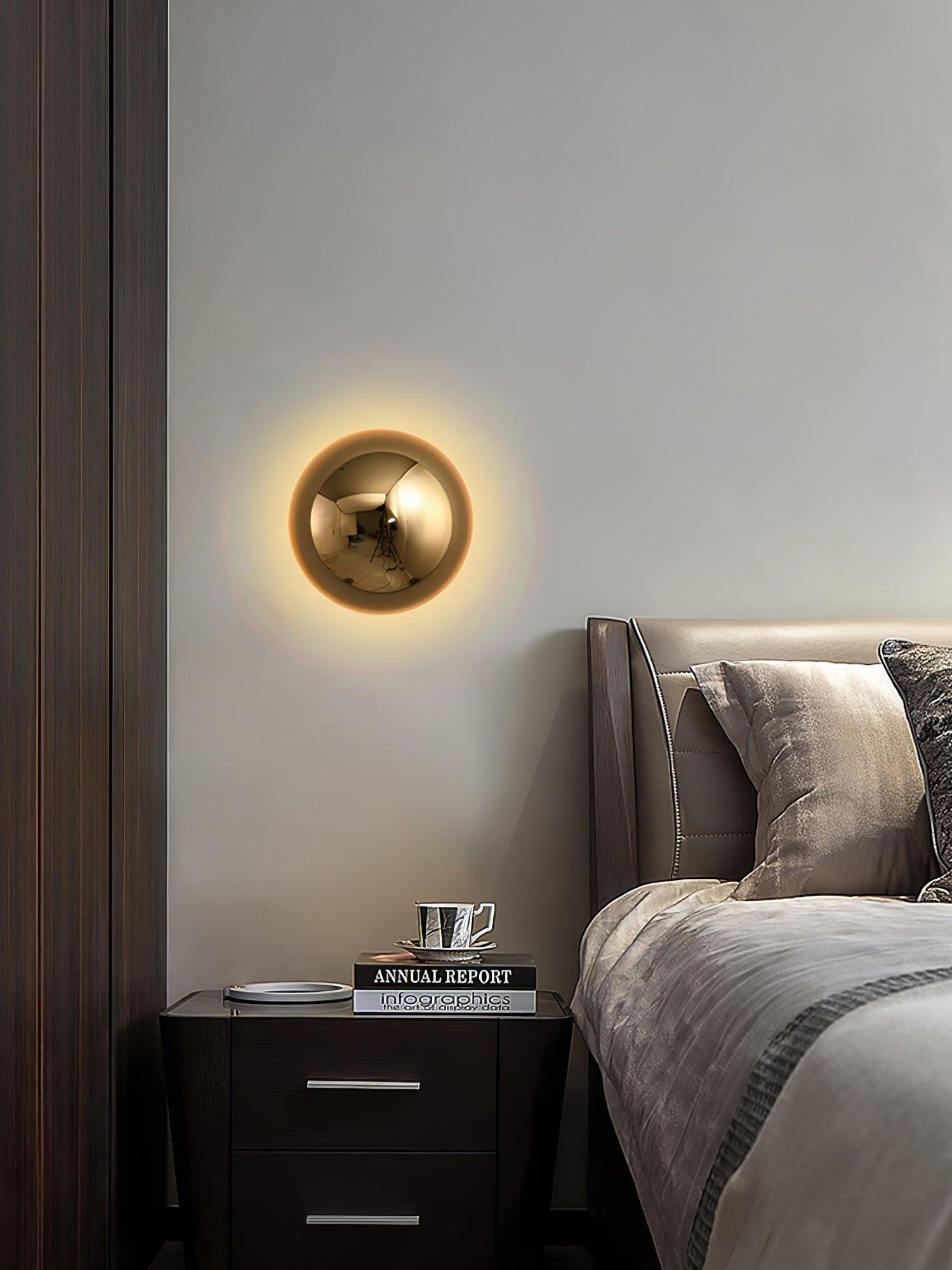 Aurum Sphere Wall Sconce - Letslighting