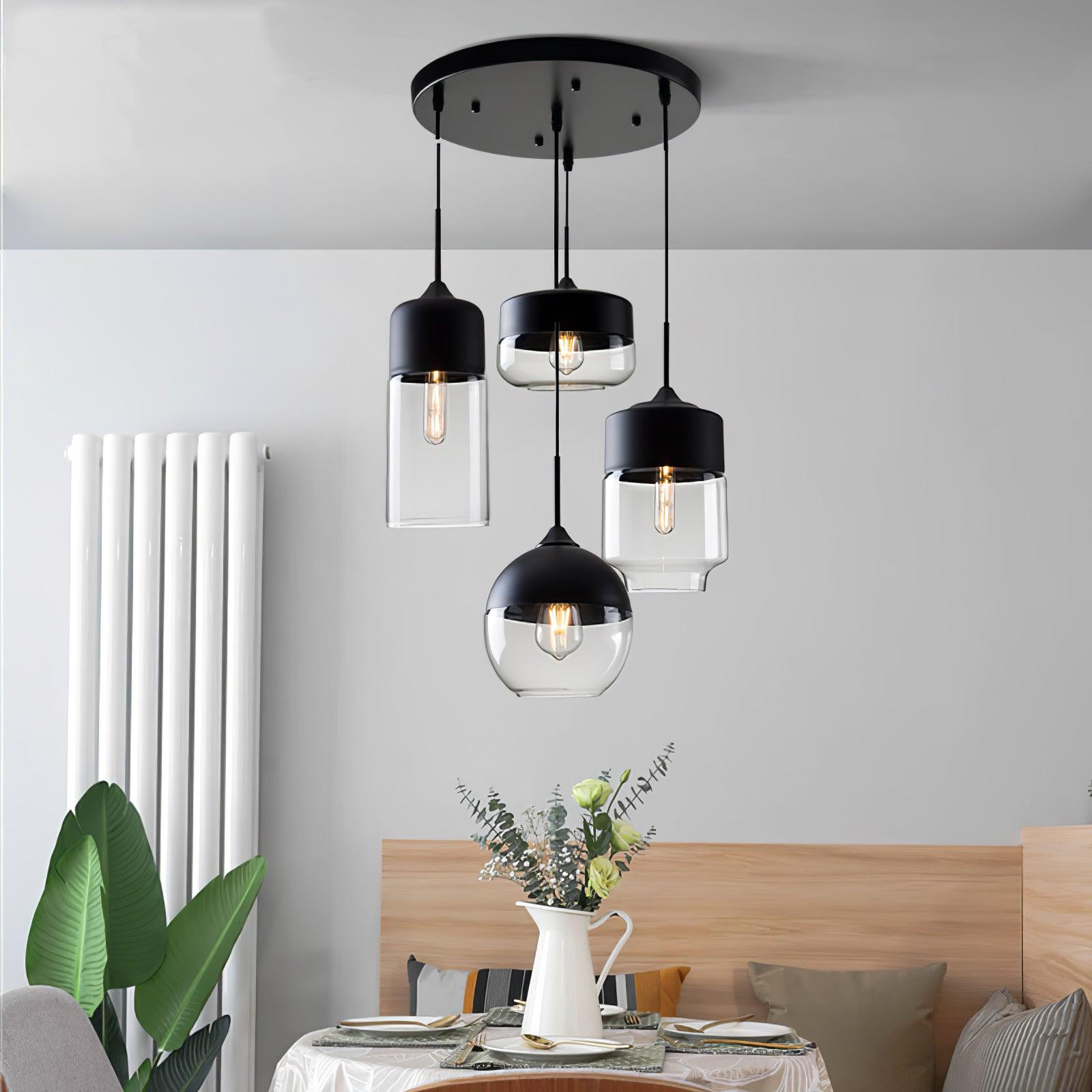 Eclisse Quartet Pendant Lamp - Letslighting