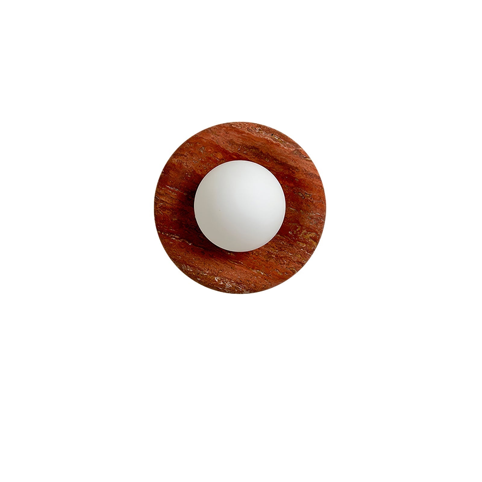 Amber Vintage Marble Wall Light - Letslighting