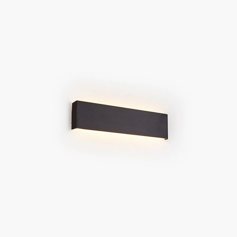 Arisha Moderno LED Aplique Interior Rectangular Negro/Cuarto de Baño/Salón Blanco/Dorado