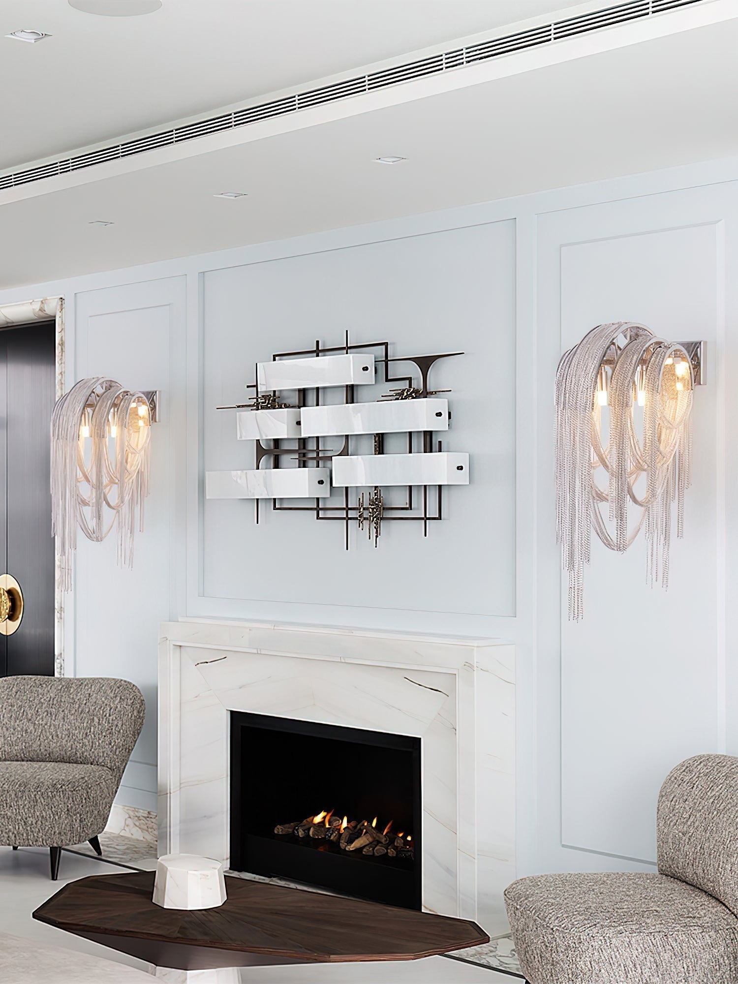Chains Tassel Wall Lamp - Letslighting