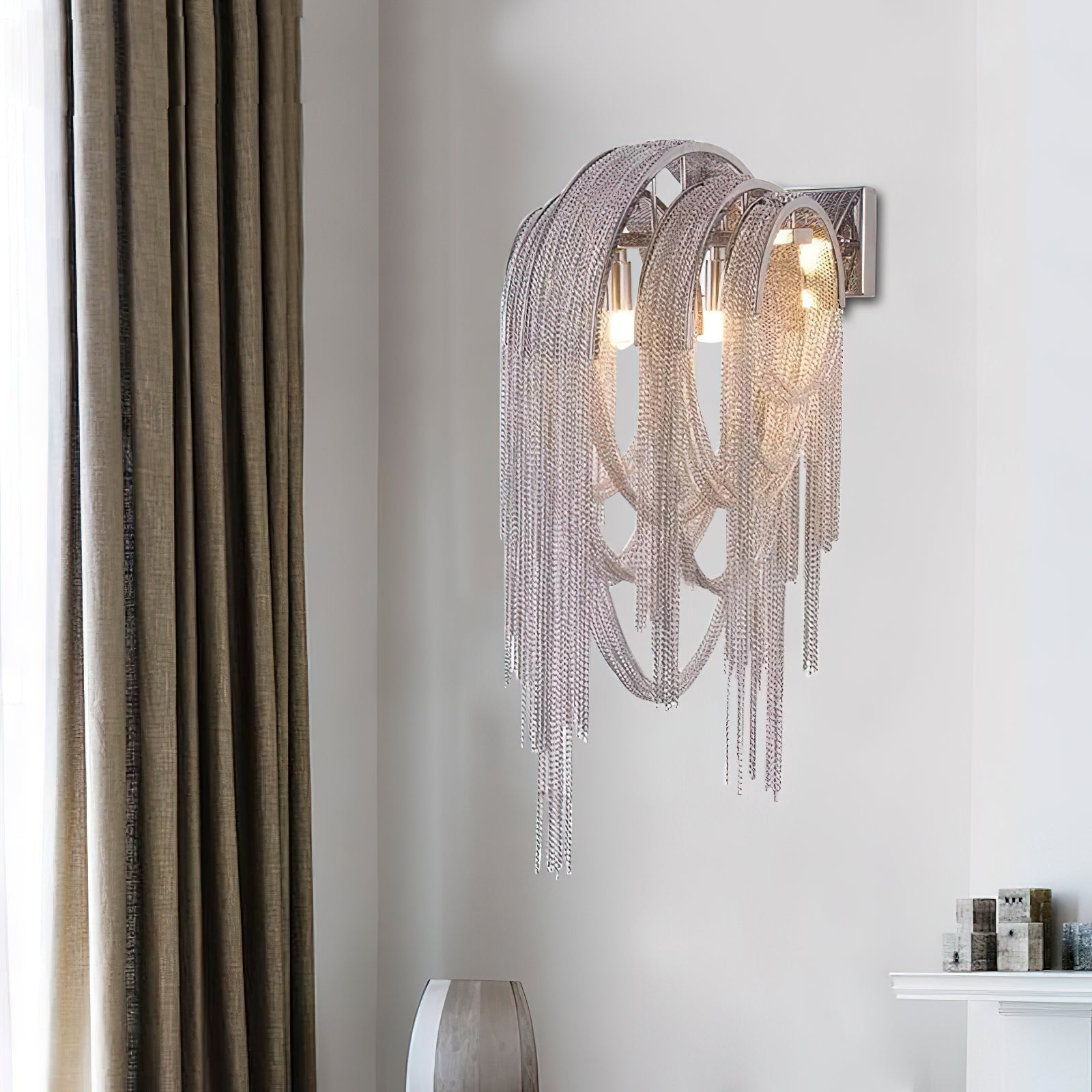 Chains Tassel Wall Lamp - Letslighting