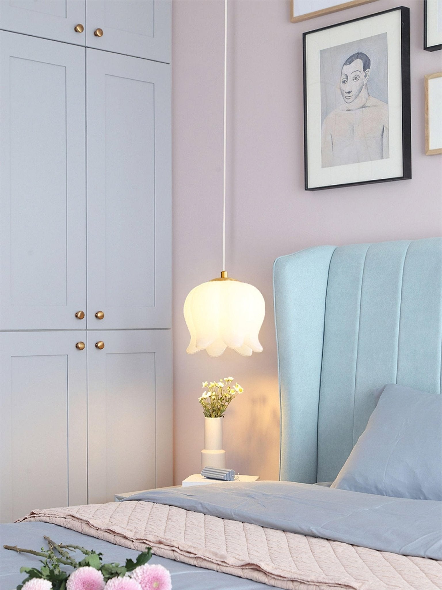 Elegant Floral Pendant Light - Letslighting