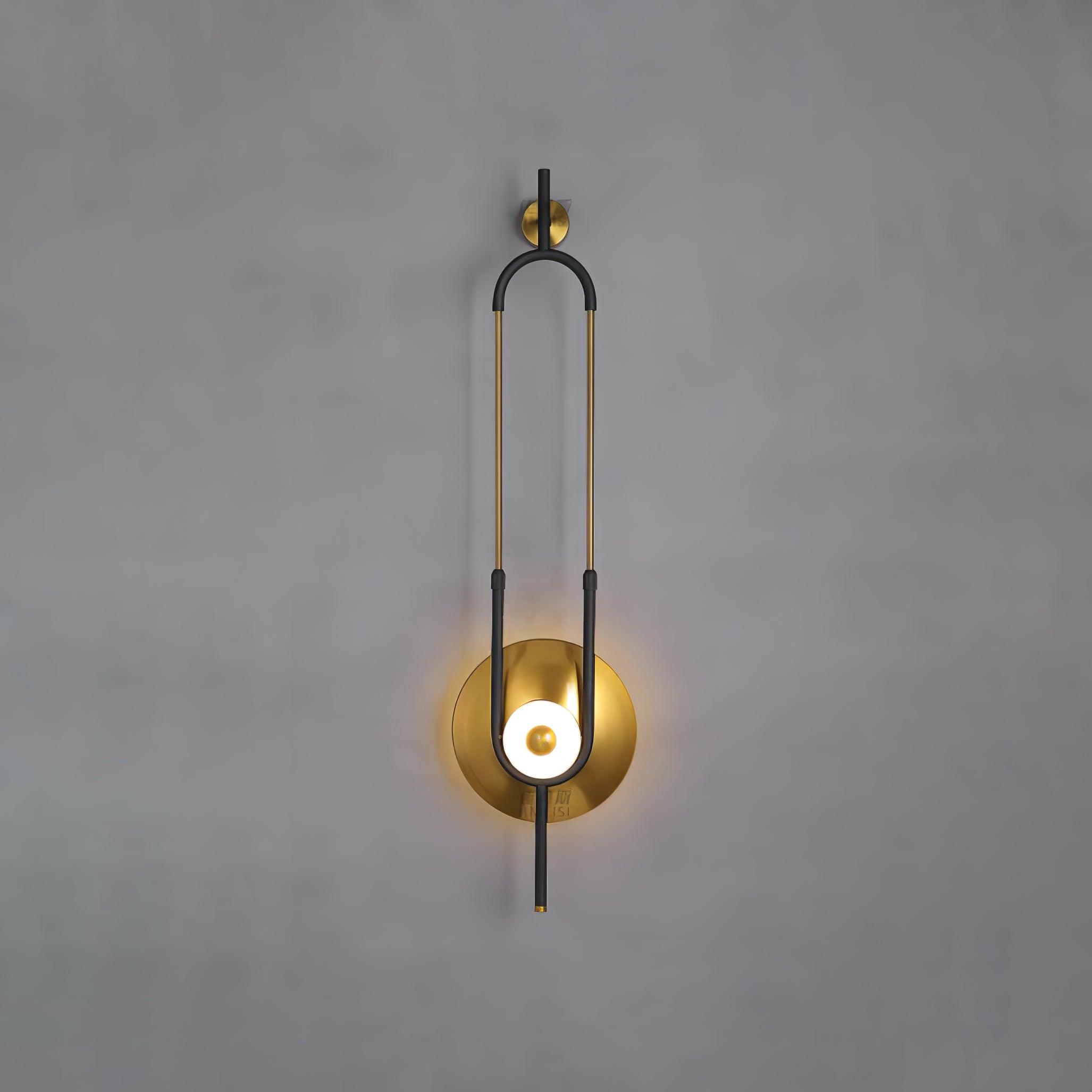 Ellipse Ring Marble Wall Light - Letslighting