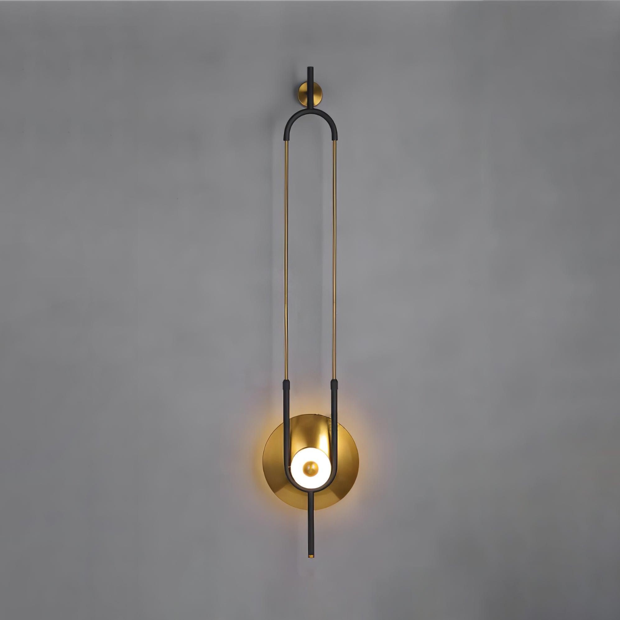 Ellipse Ring Marble Wall Light - Letslighting