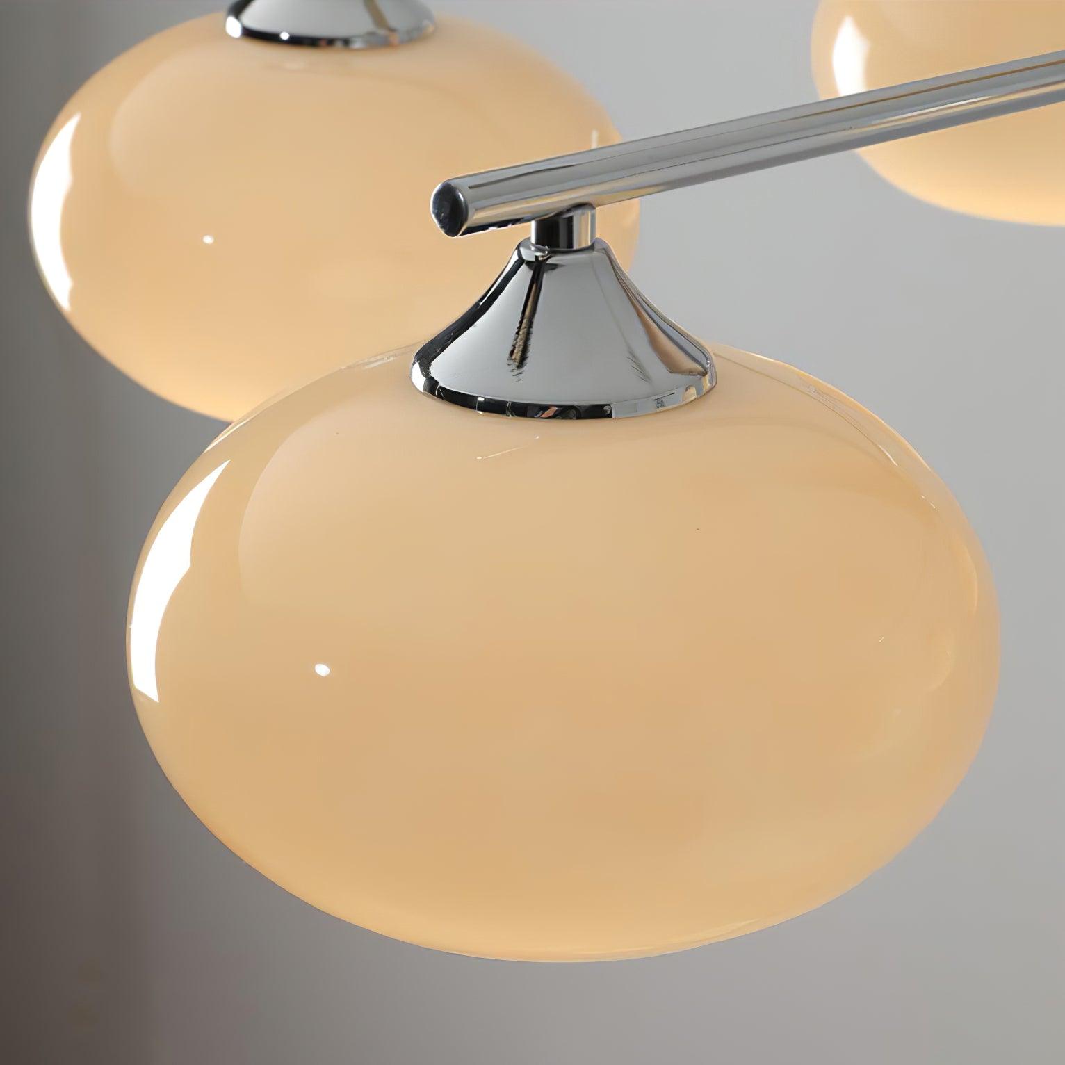 Elliptical Persimmon Chandelier - Letslighting