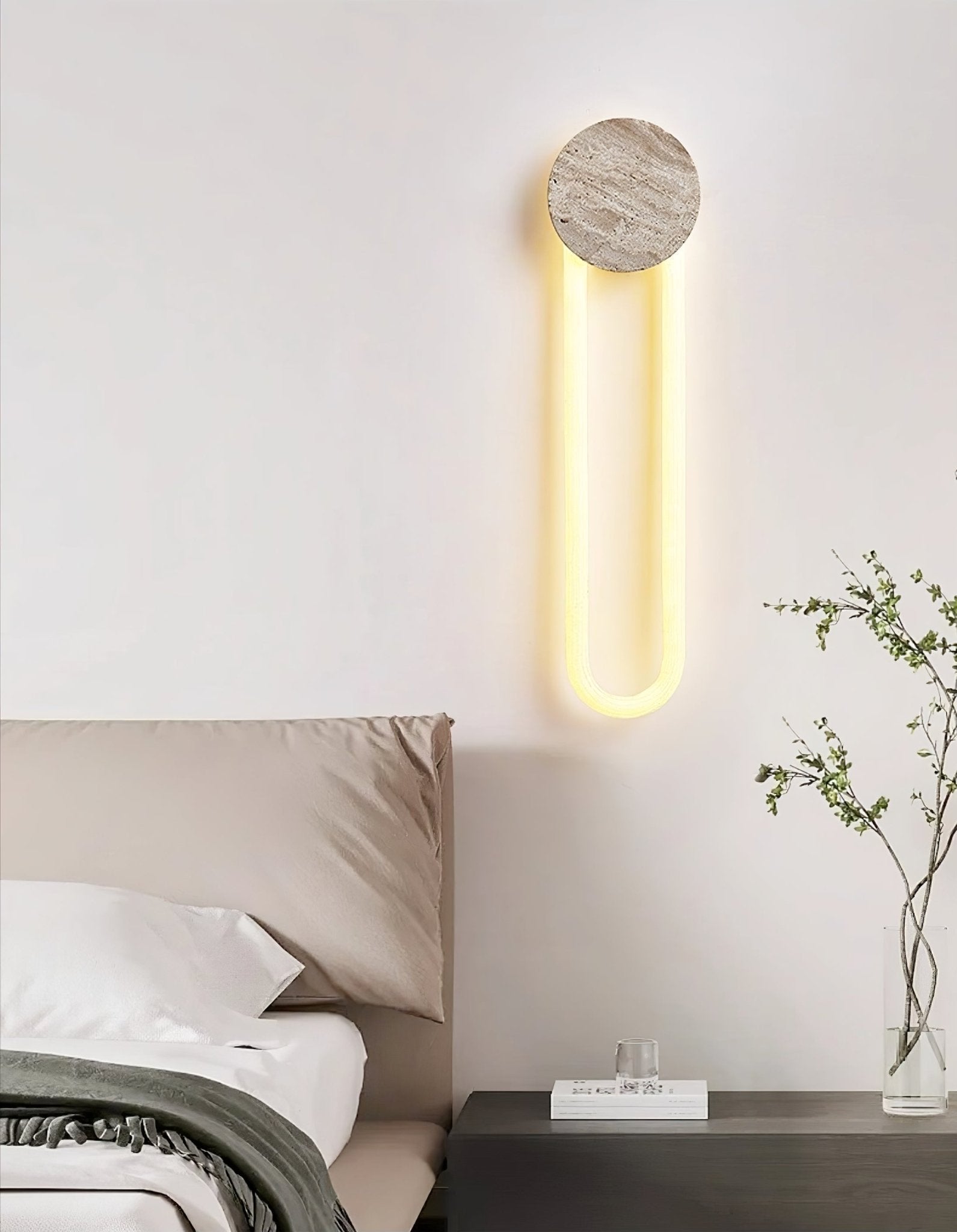 Mysole Travertine Wall Light - Letslighting