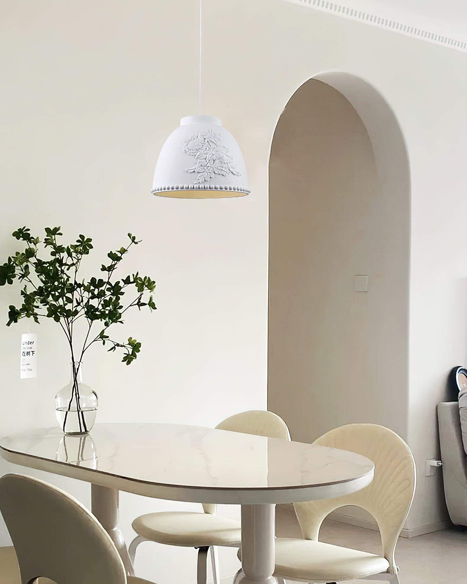 Embossed Flora Pendant Lamp - Letslighting