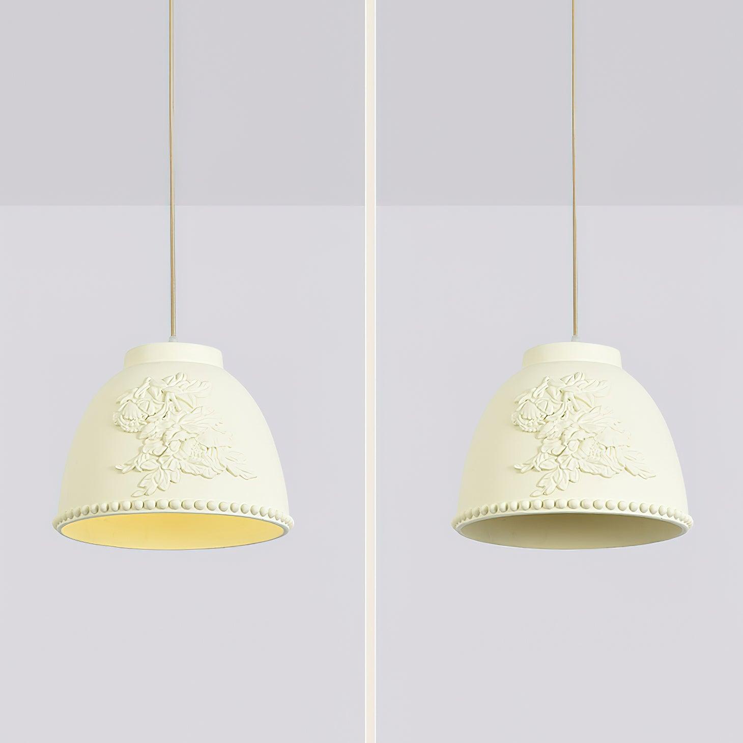 Embossed Flora Pendant Lamp - Letslighting