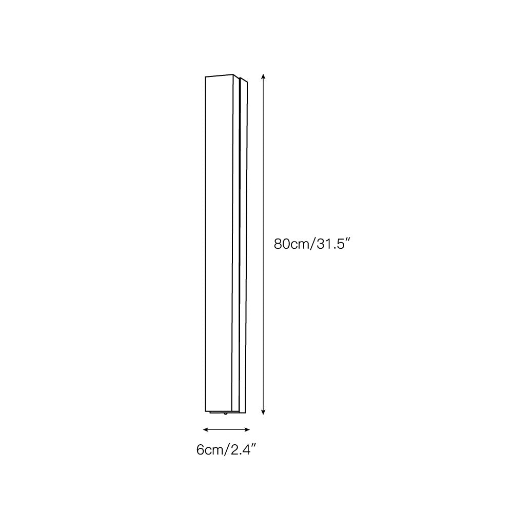 Quill Modern Minimalist Brass Alabaster Wall Lamp - Lamp Copper