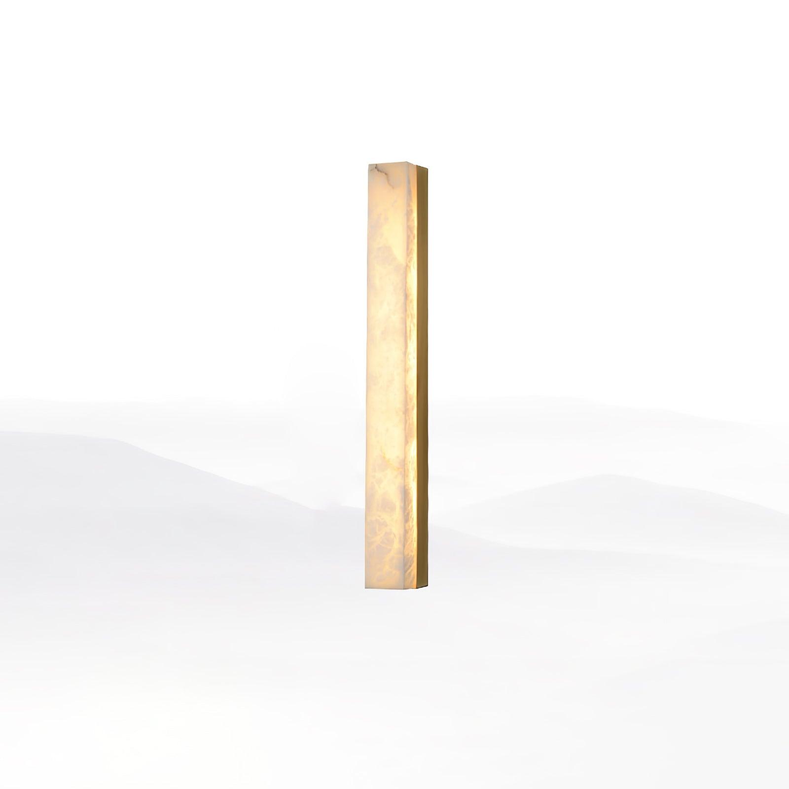 Luste Minimalist Alabaster Wall Lamp Rectangular - Letslighting