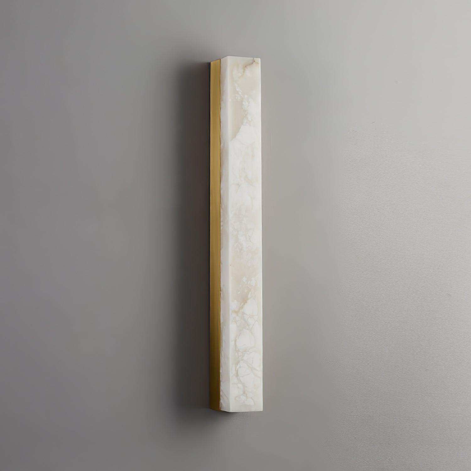 Luste Minimalist Alabaster Wall Lamp Rectangular - Letslighting