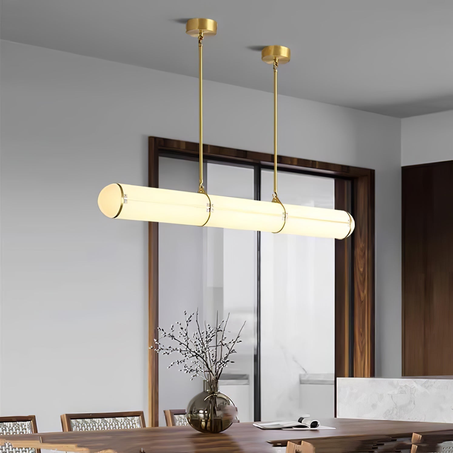 Cylindrical Endless Pendant Light - Letslighting