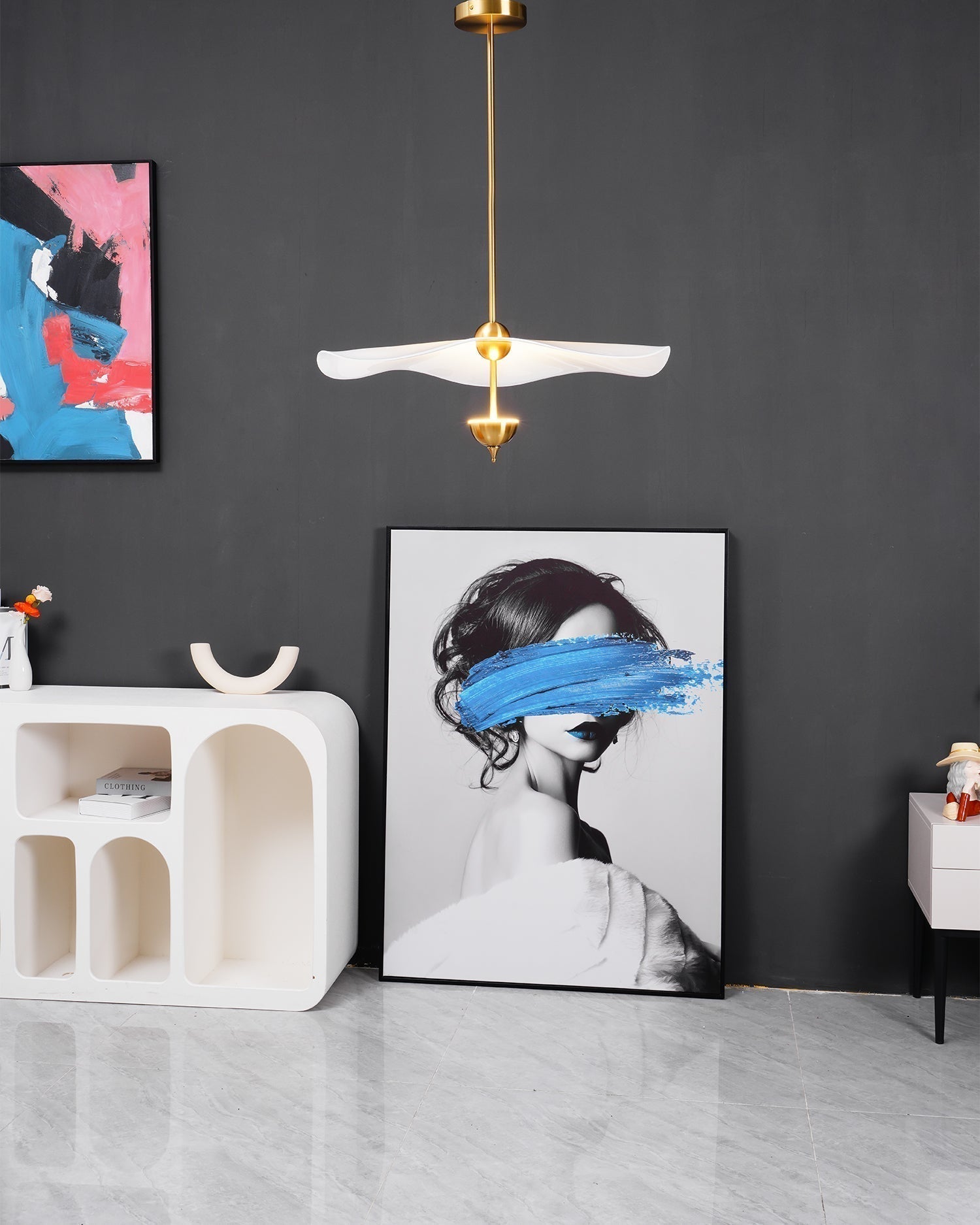 Envolee Double Biscuit Pendant Light - Letslighting