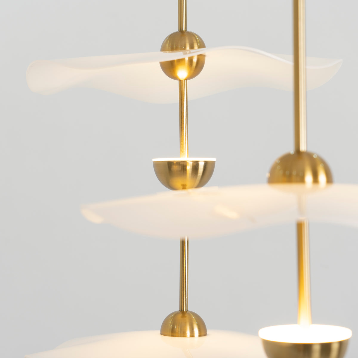 Envolee Double Biscuit Pendant Light - Letslighting