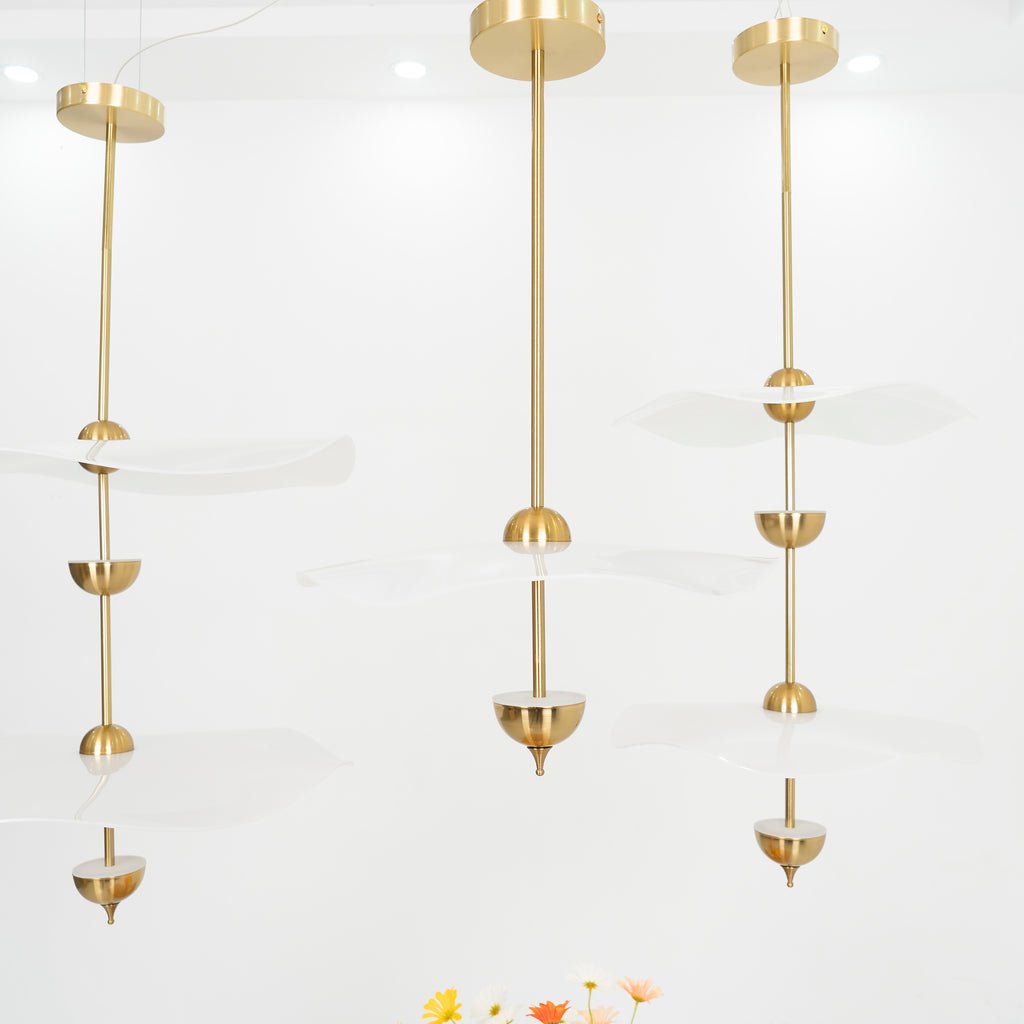 Envolee Double Biscuit Pendant Light - Letslighting