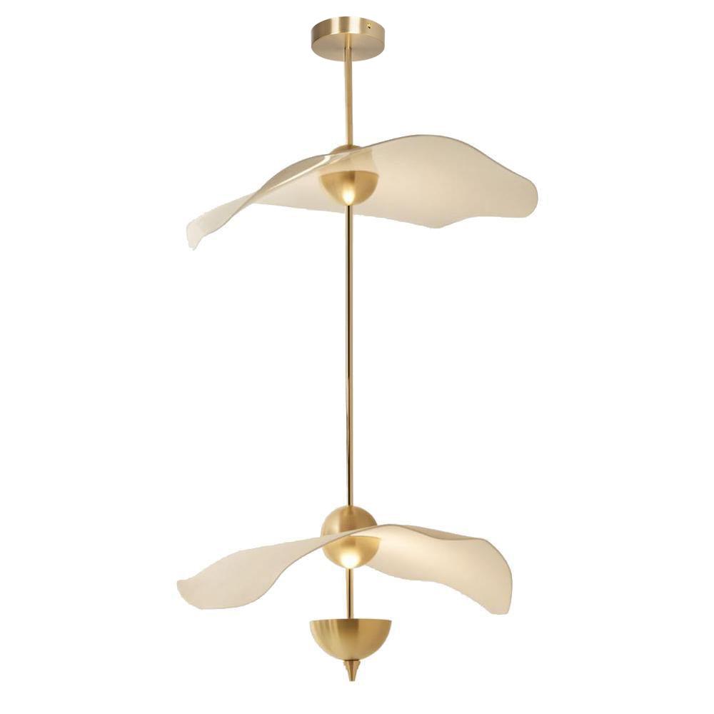 Envolee Double Biscuit Pendant Light - Letslighting