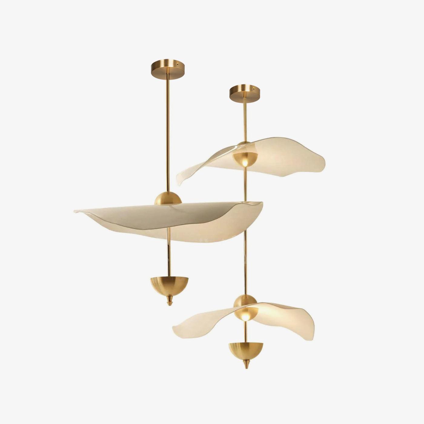 Envolee Double Biscuit Pendant Light - Letslighting
