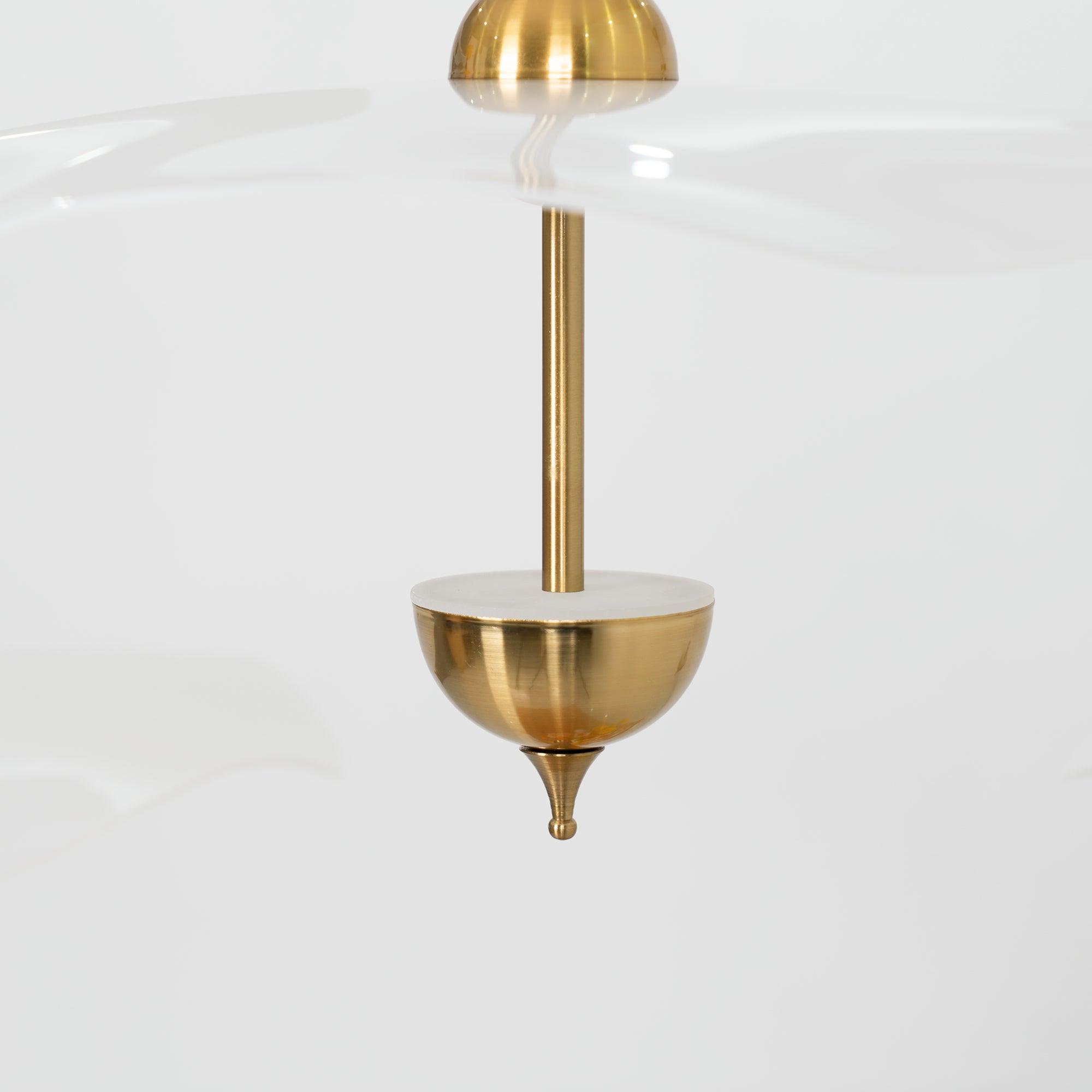Envolee Double Biscuit Pendant Light - Letslighting