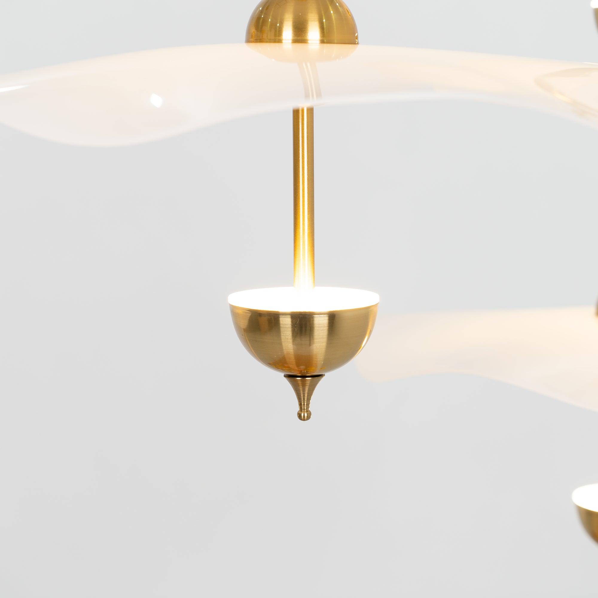 Envolee Double Biscuit Pendant Light - Letslighting