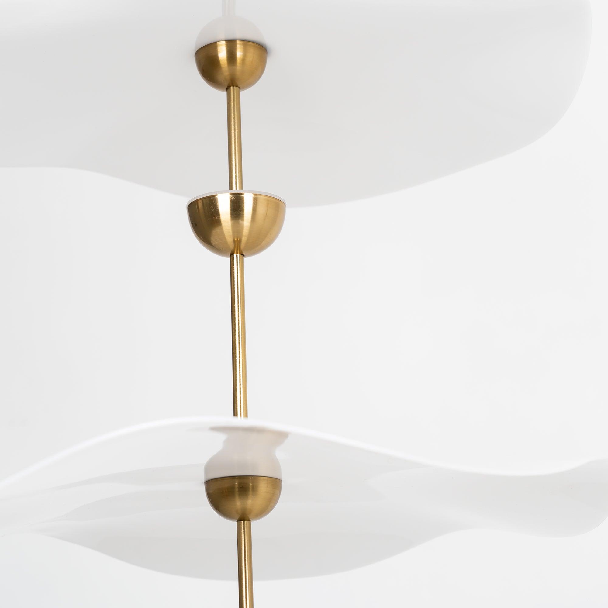 Envolee Double Biscuit Pendant Light - Letslighting