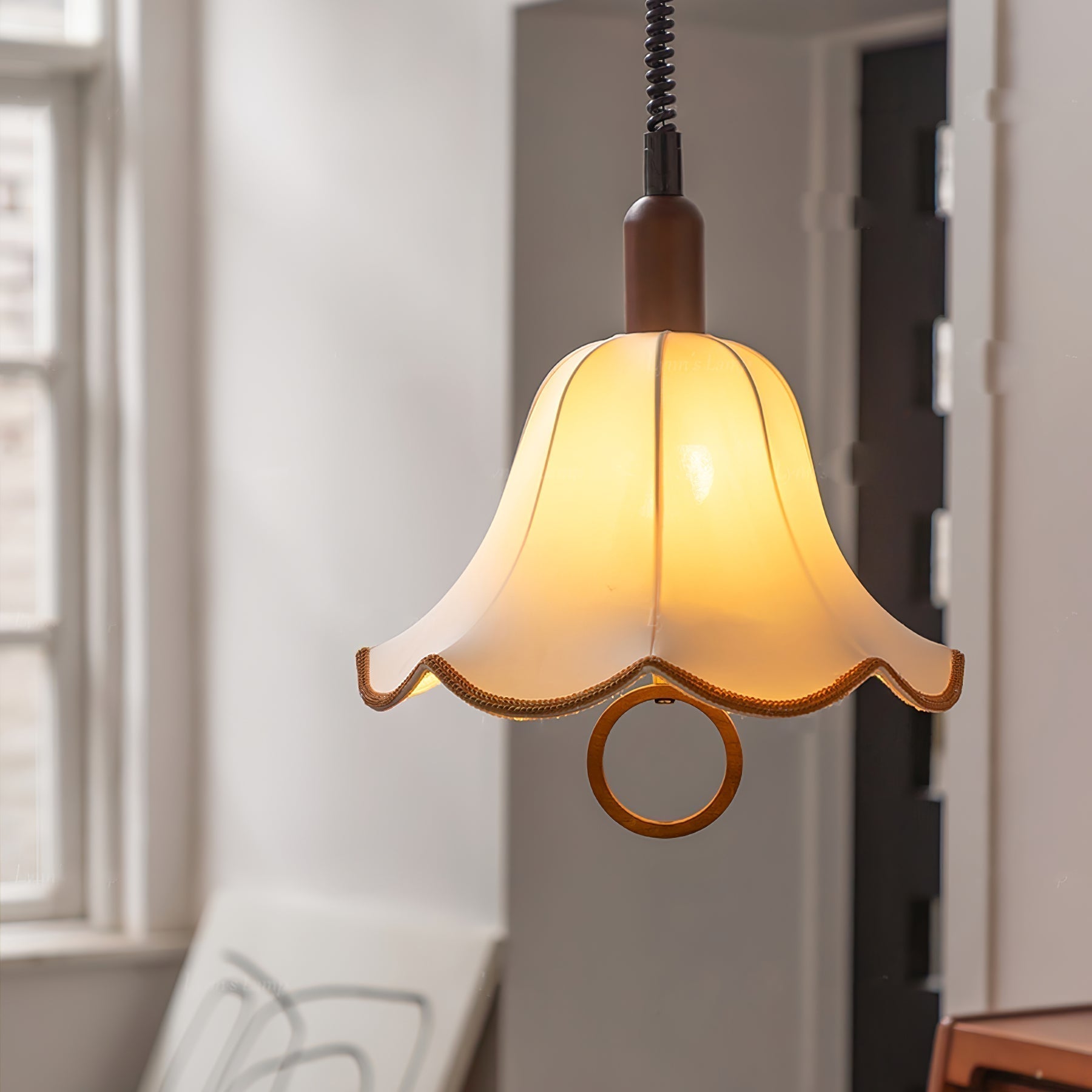 Eryn Fabric Pendant Light - Letslighting