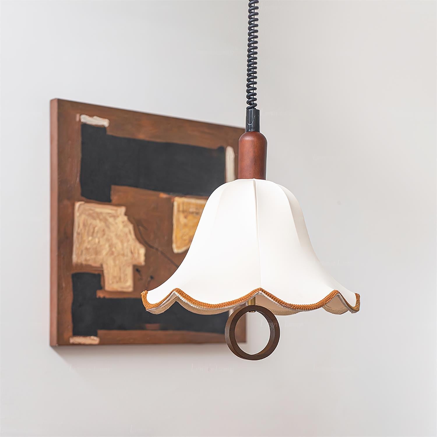 Eryn Fabric Pendant Light - Letslighting