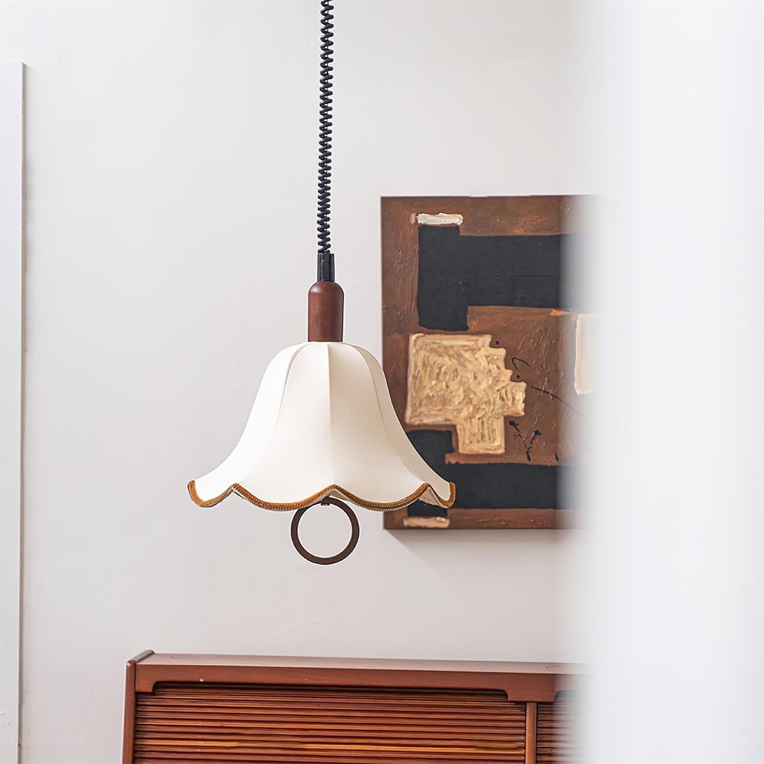 Eryn Fabric Pendant Light - Letslighting