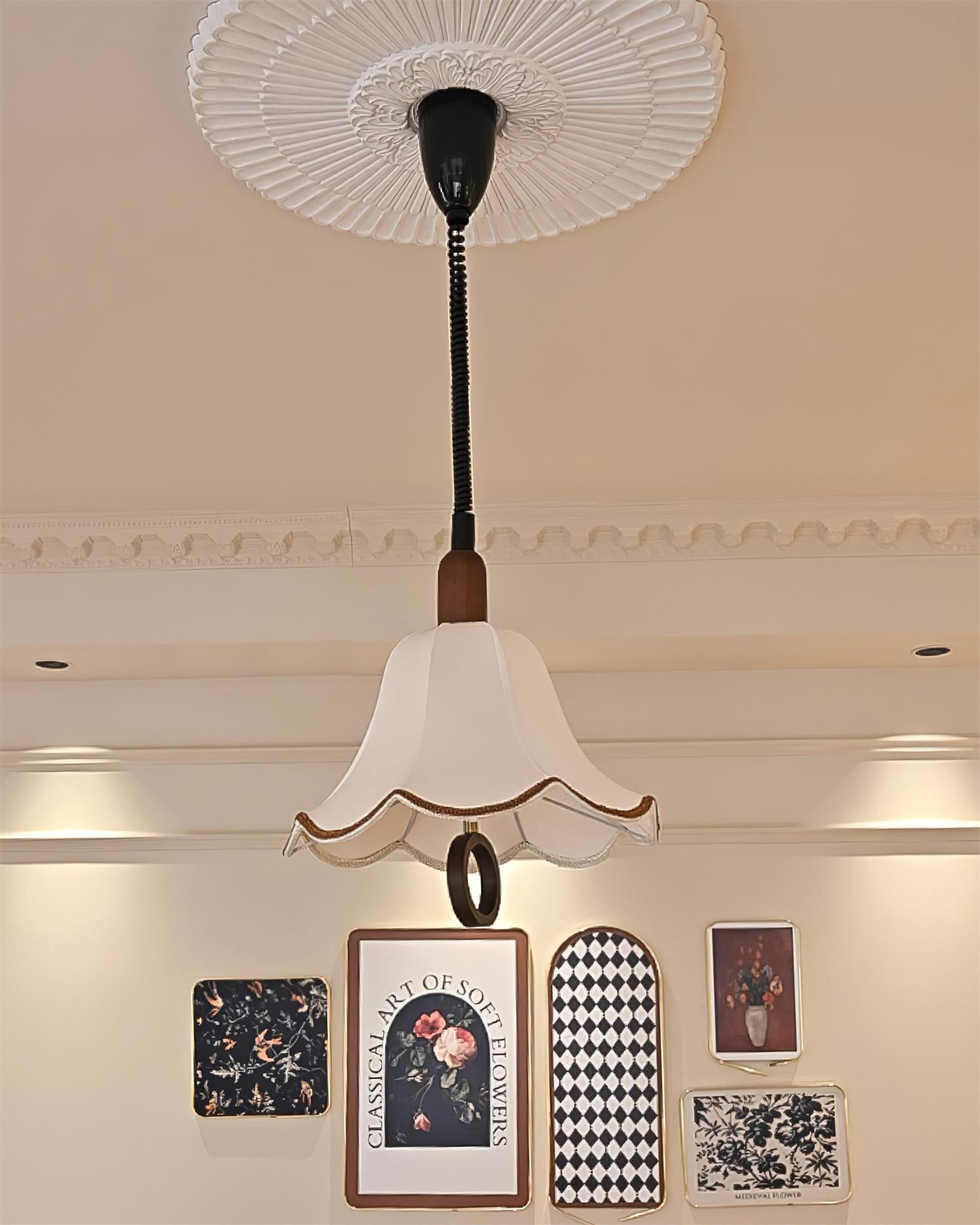 Eryn Fabric Pendant Light - Letslighting