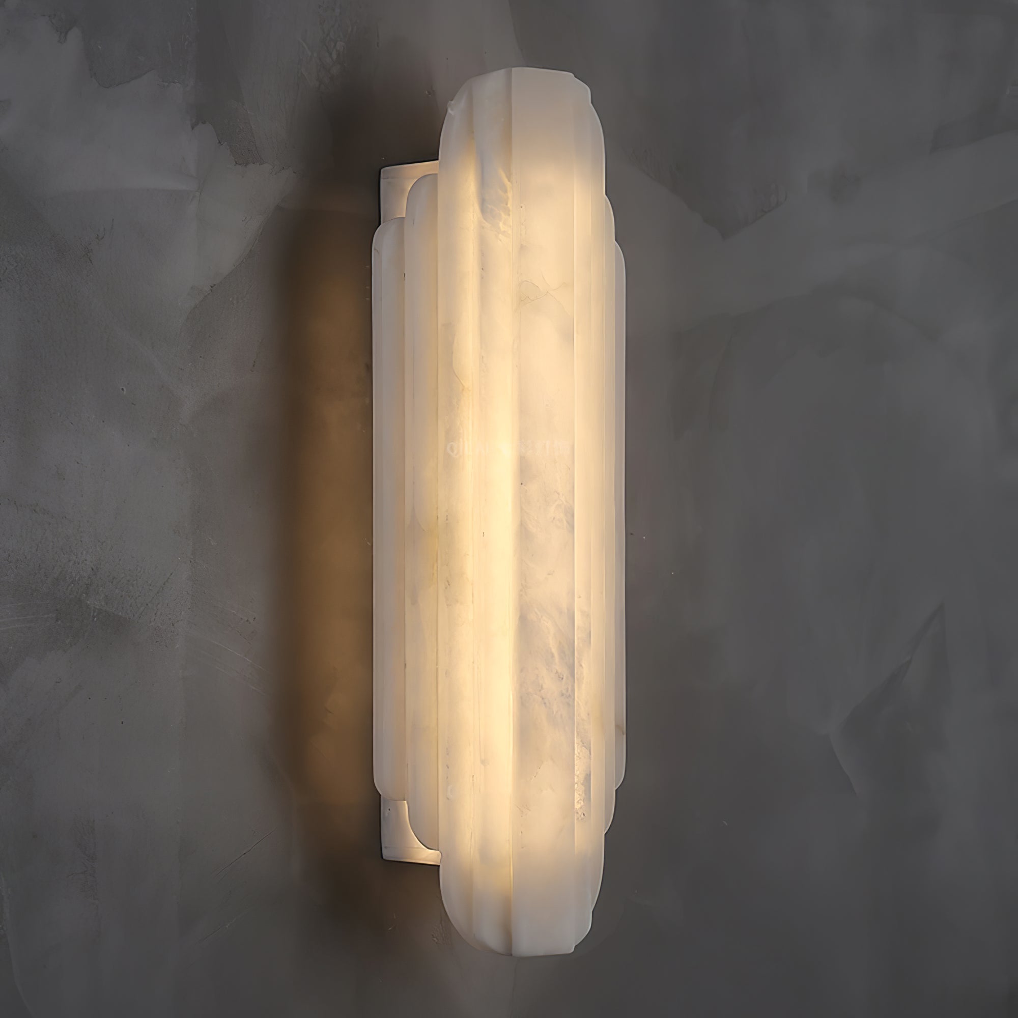 Avthaaris Art Deco Alabaster Wall Light - Letslighting