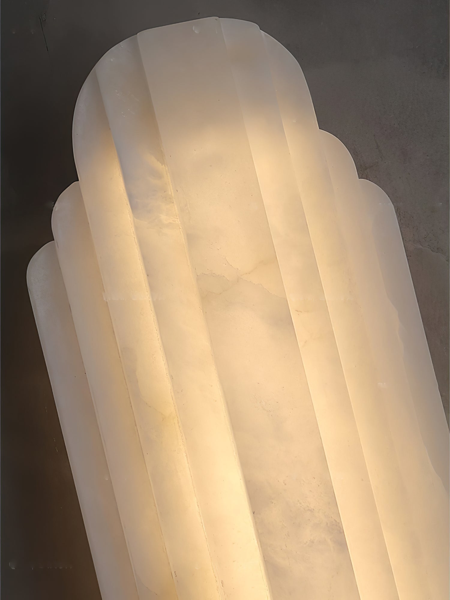 Avthaaris Art Deco Alabaster Wall Light - Letslighting