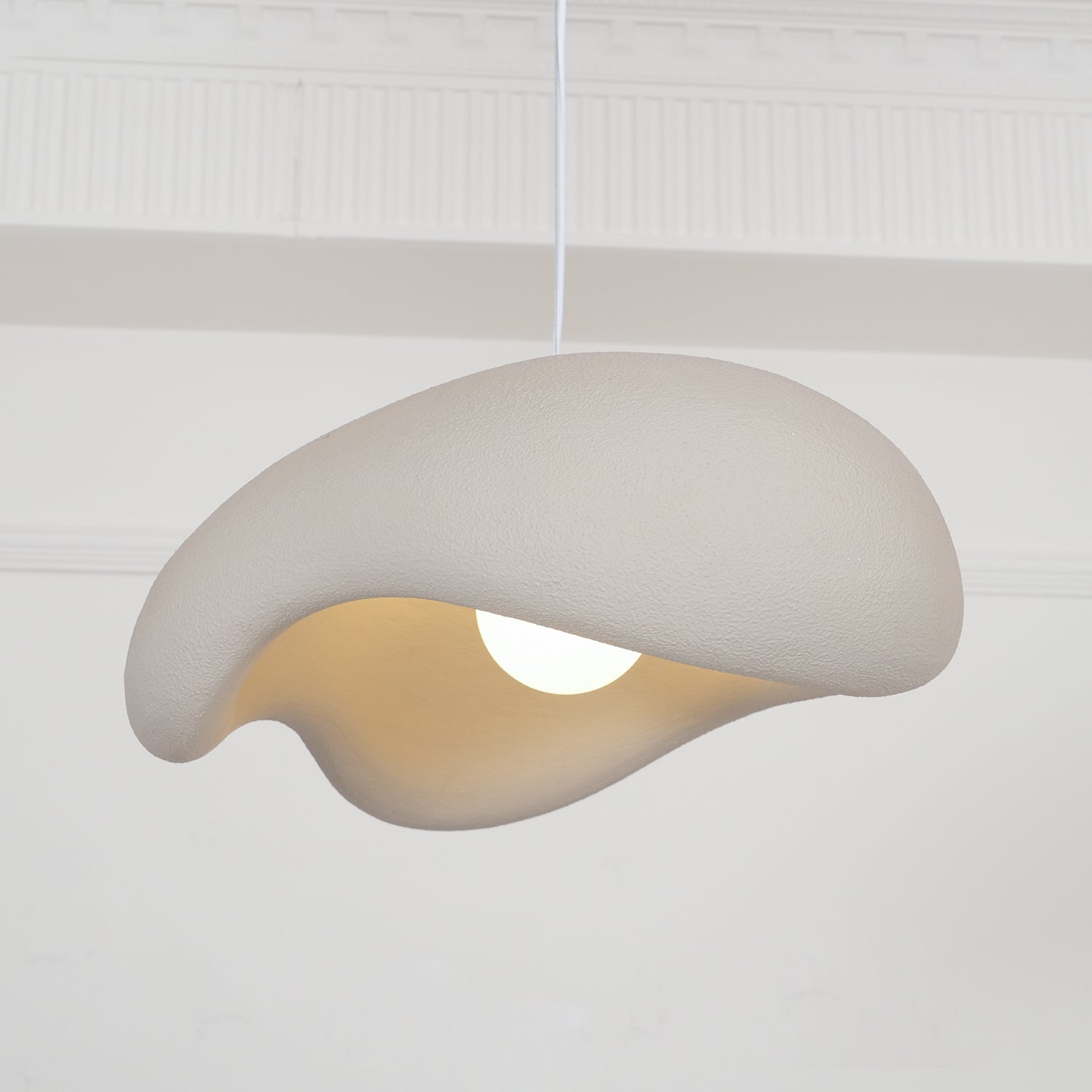 Avi Lámpara Colgante para Sala de Estar Estilo Wabi Sabi Natural