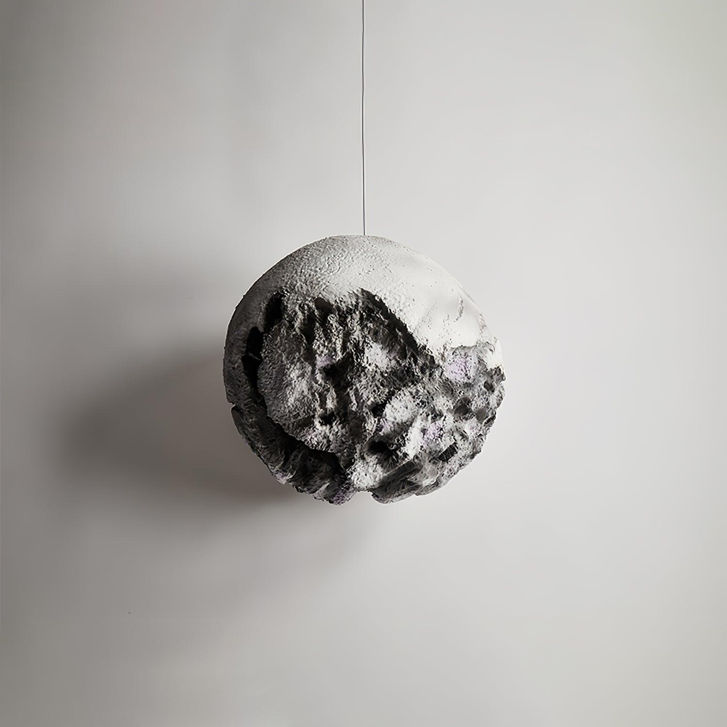 Ilphaara Irregular Planet Metal Plastic Pendant Lamp - Letslighting