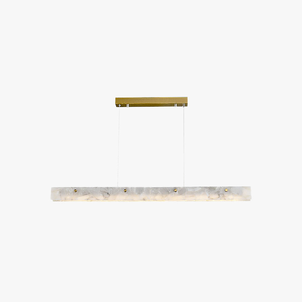 Arisha Moderno LED Lámpara Colgante Blanco Mármol Comedor/Bar