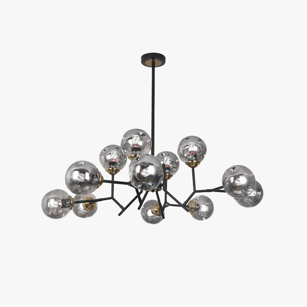 Valentina Moderno Nórdico Lámpara Colgante Metal Vidrio Salón Dormitorio