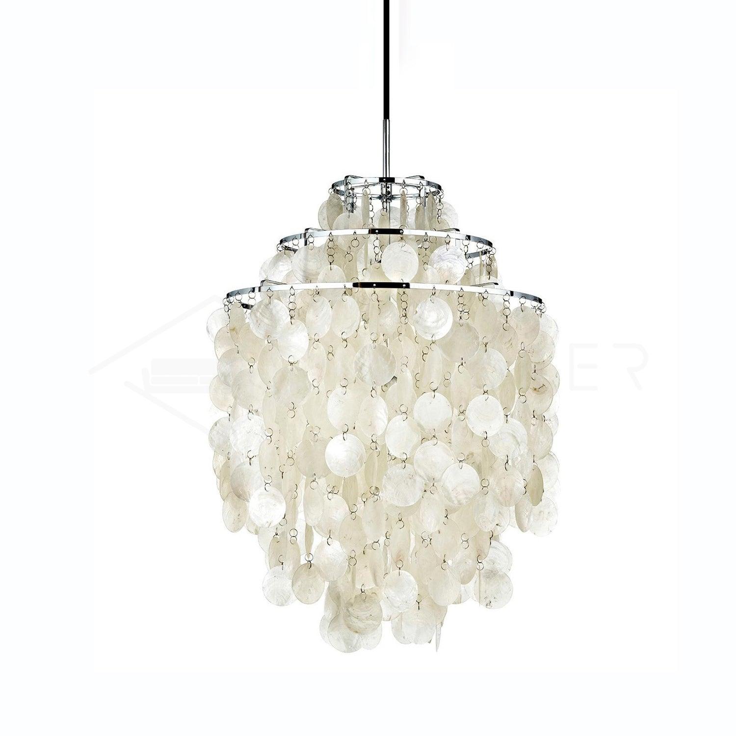 Round Shell Chandelier - Letslighting