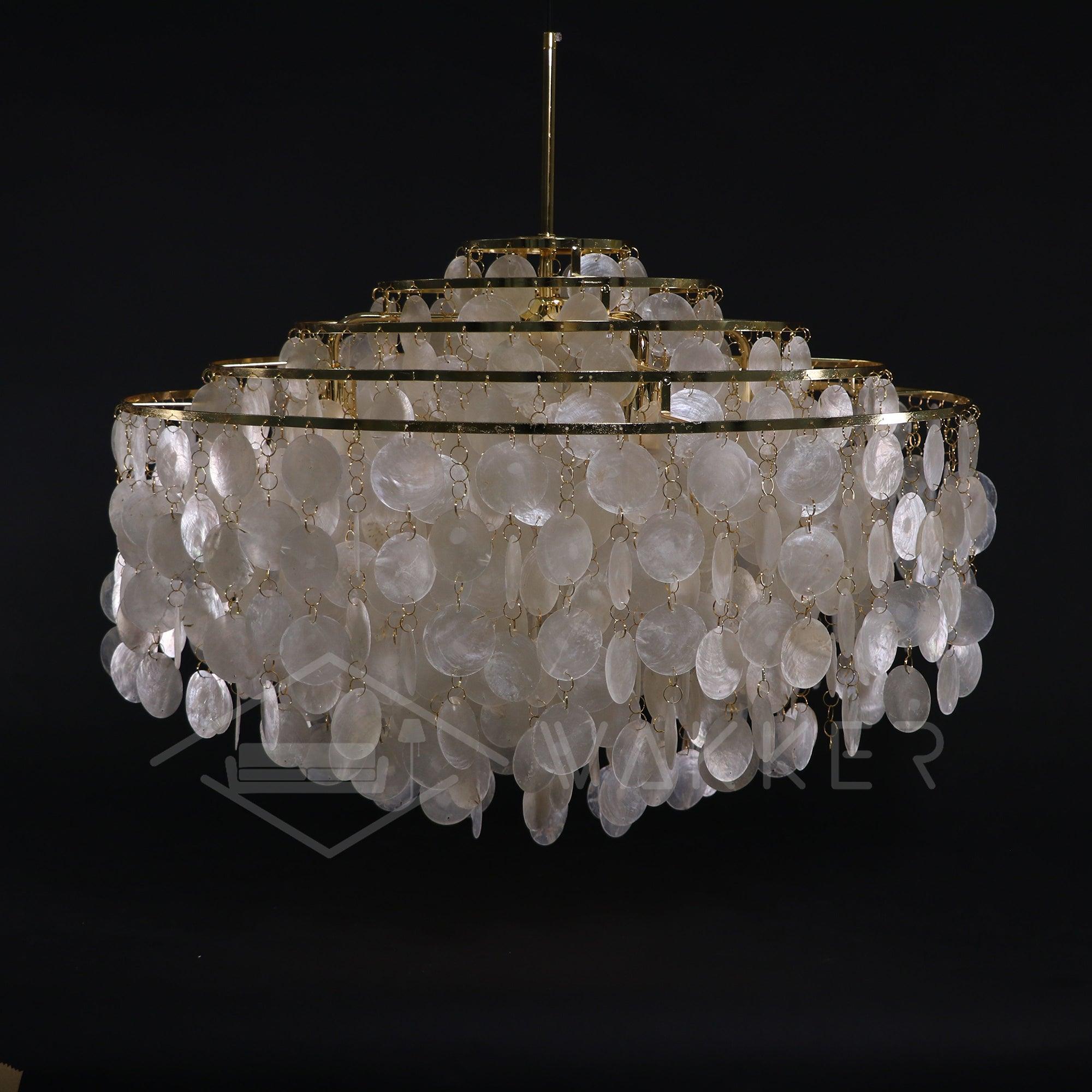 Round Shell Chandelier - Letslighting