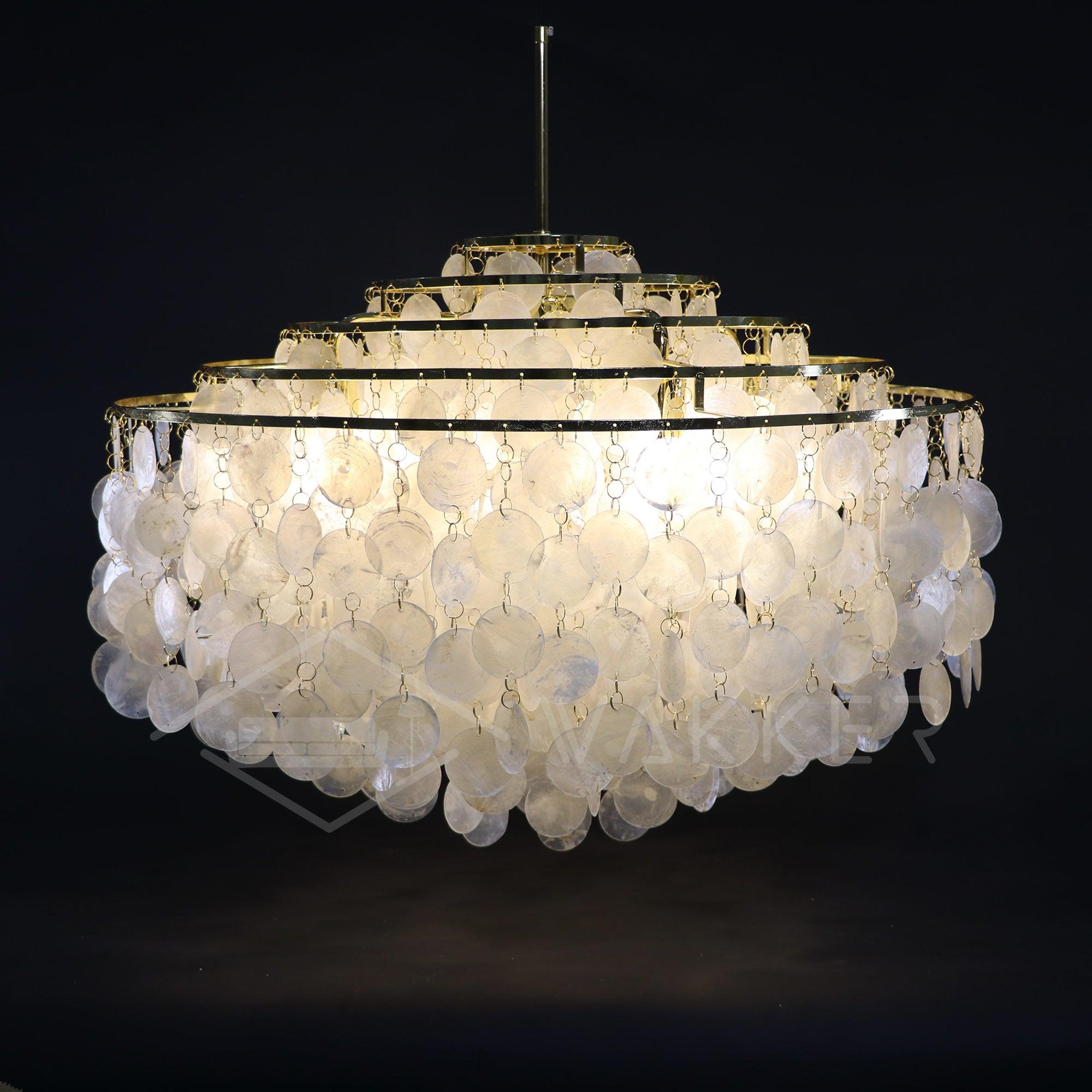Round Shell Chandelier - Letslighting