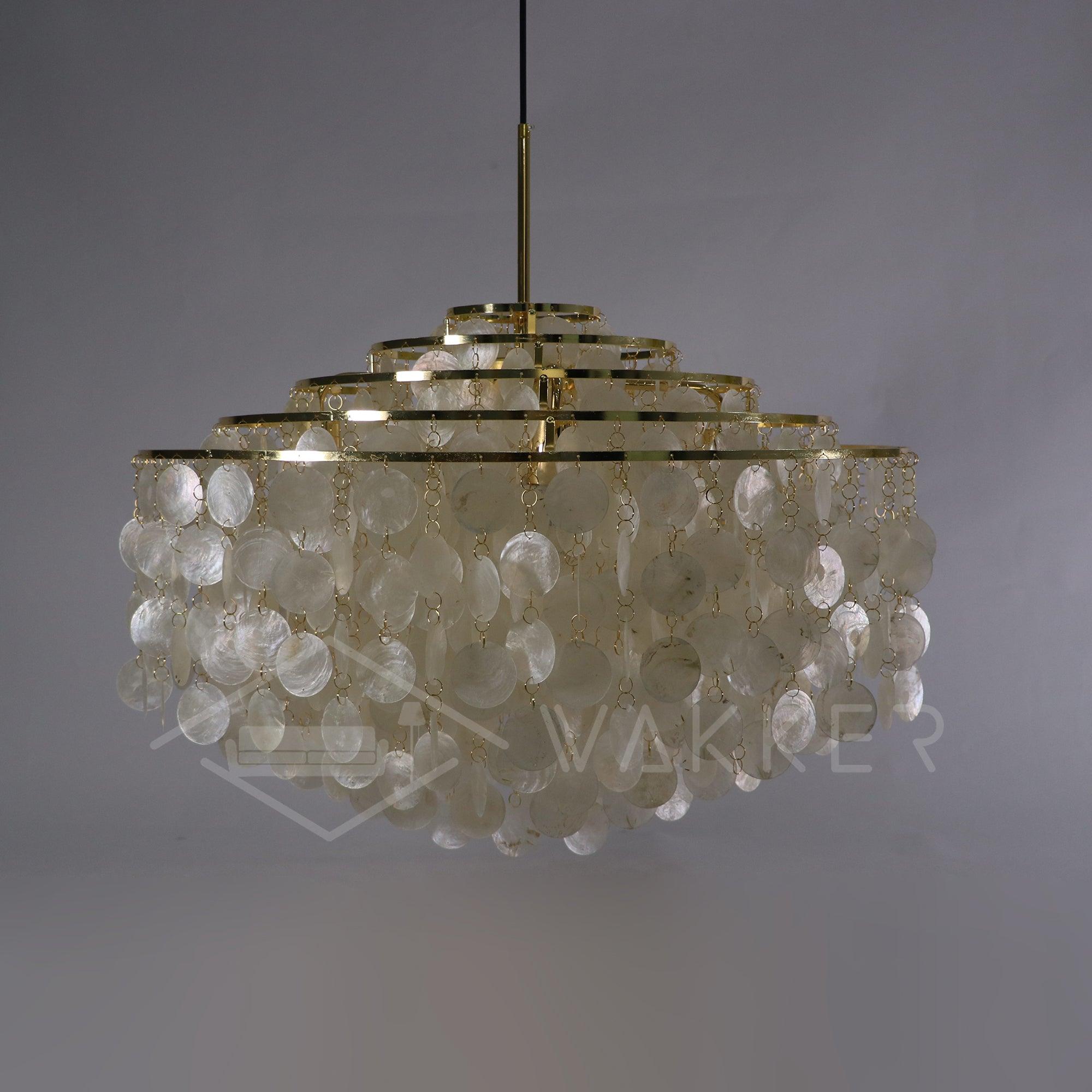 Round Shell Chandelier - Letslighting