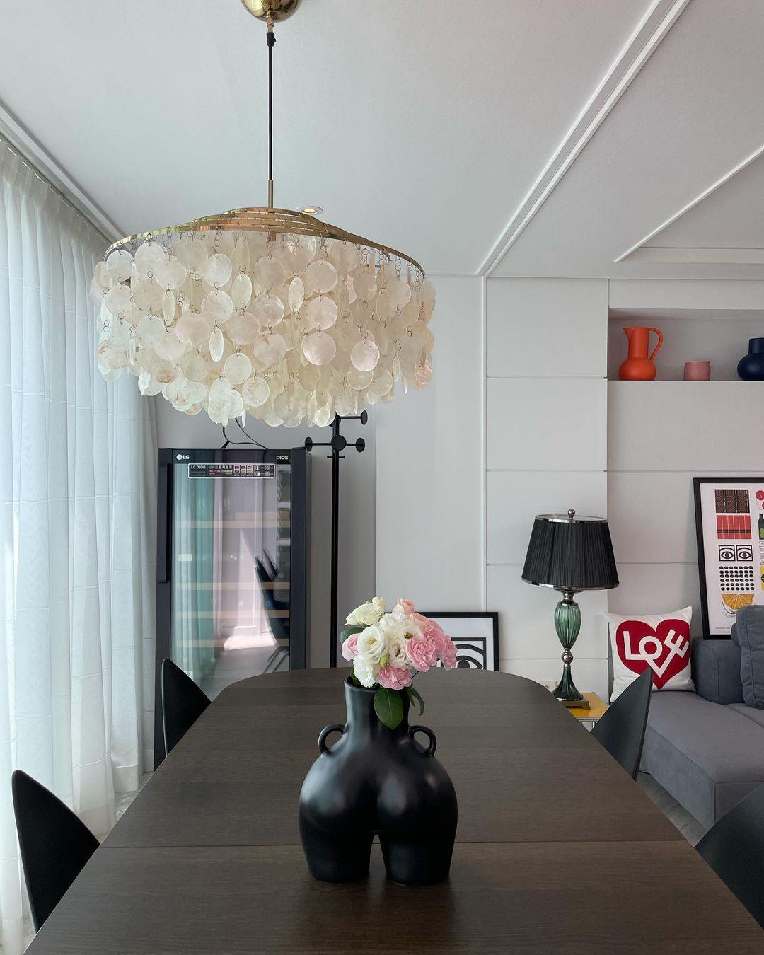 Round Shell Chandelier - Letslighting