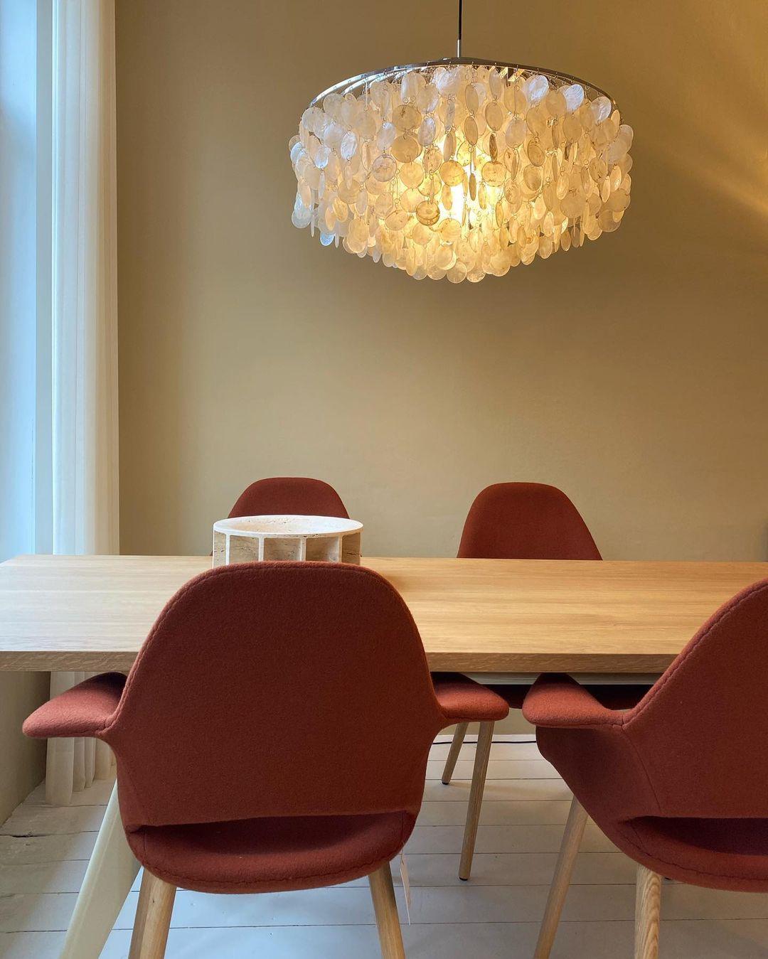 Round Shell Chandelier - Letslighting