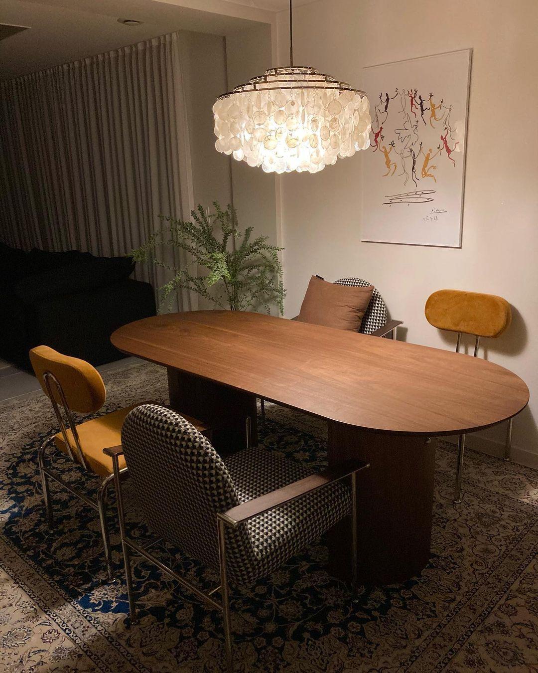 Round Shell Chandelier - Letslighting