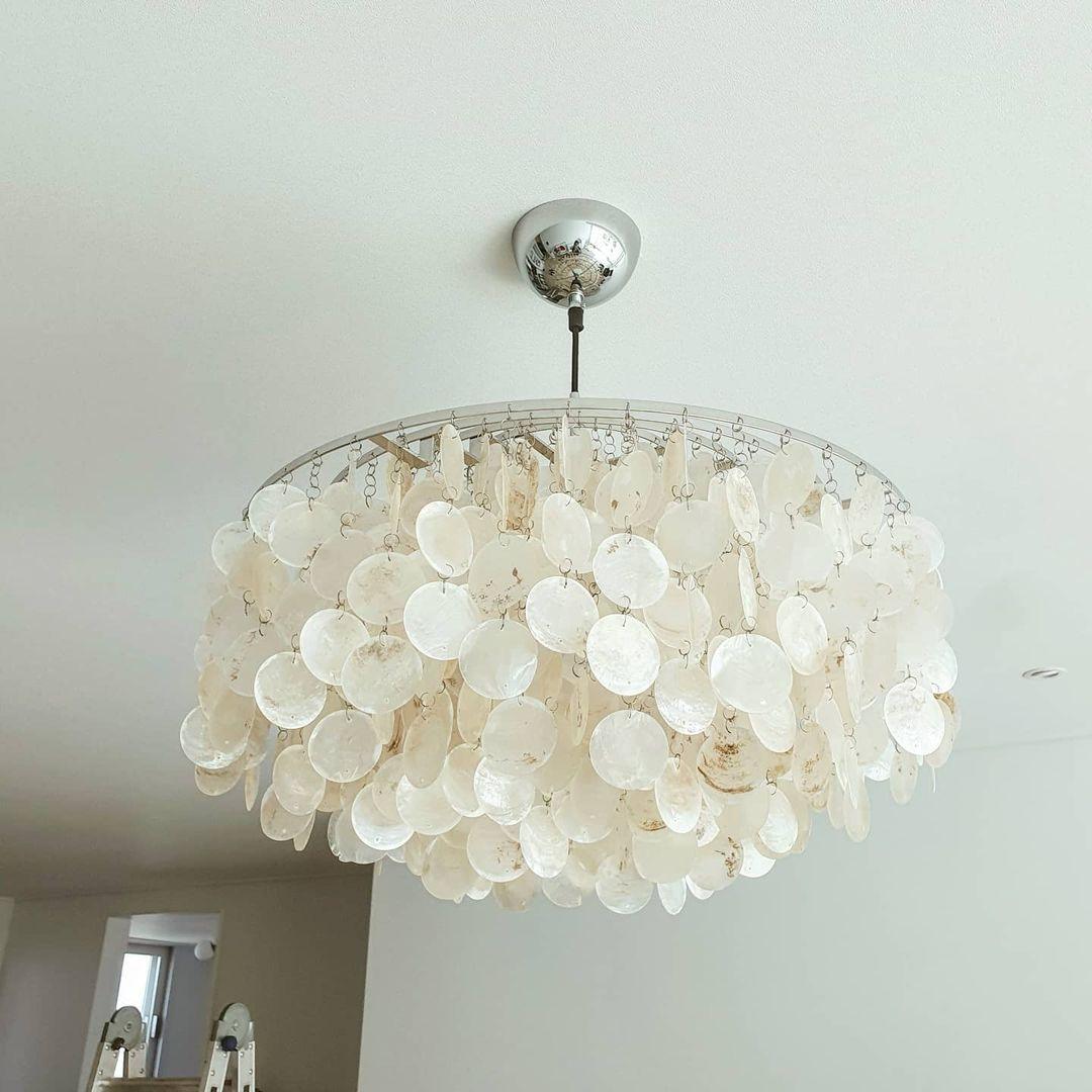 Round Shell Chandelier - Letslighting