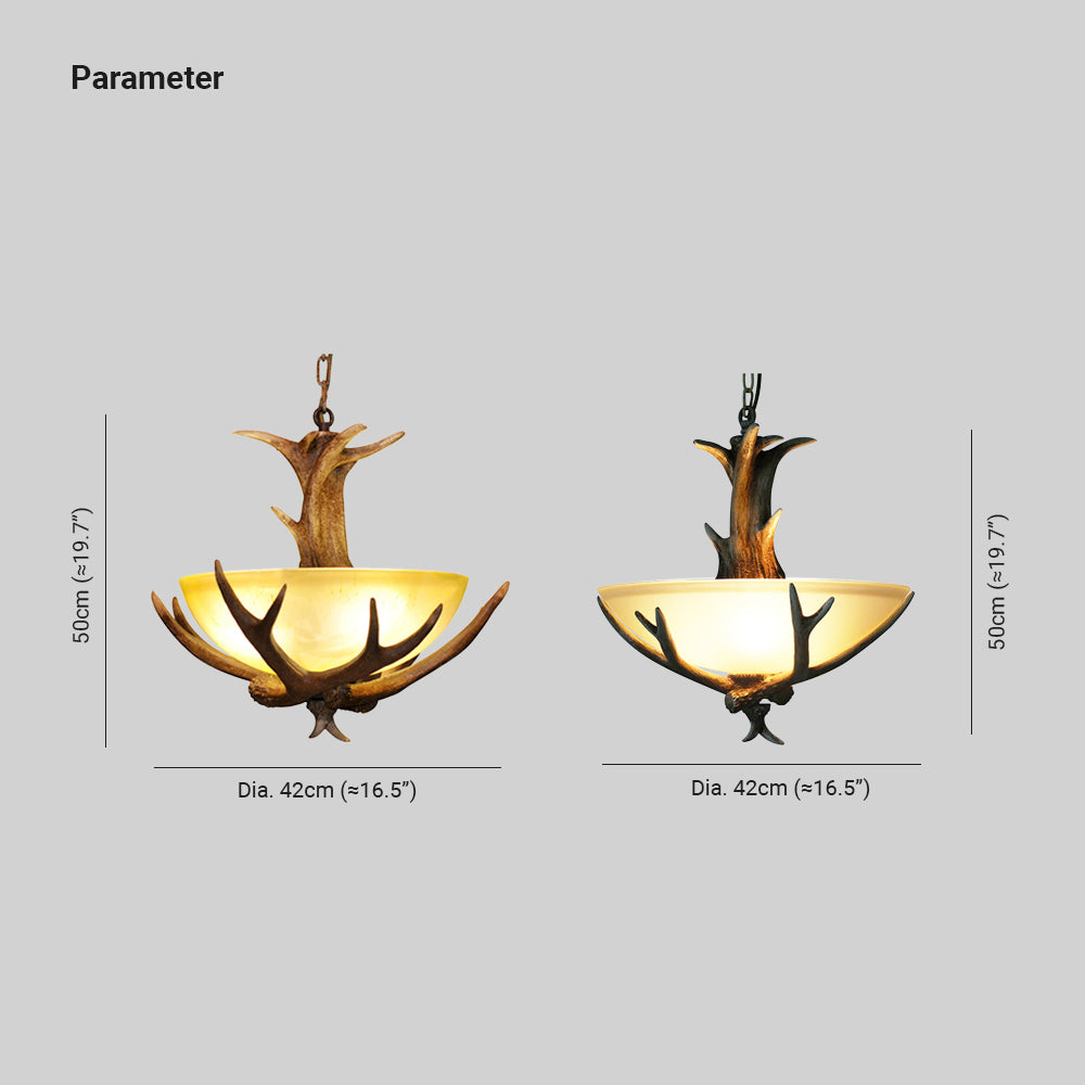 Silva Retro LED Lámpara Colgante Madera Vidrio Comedor/Salón
