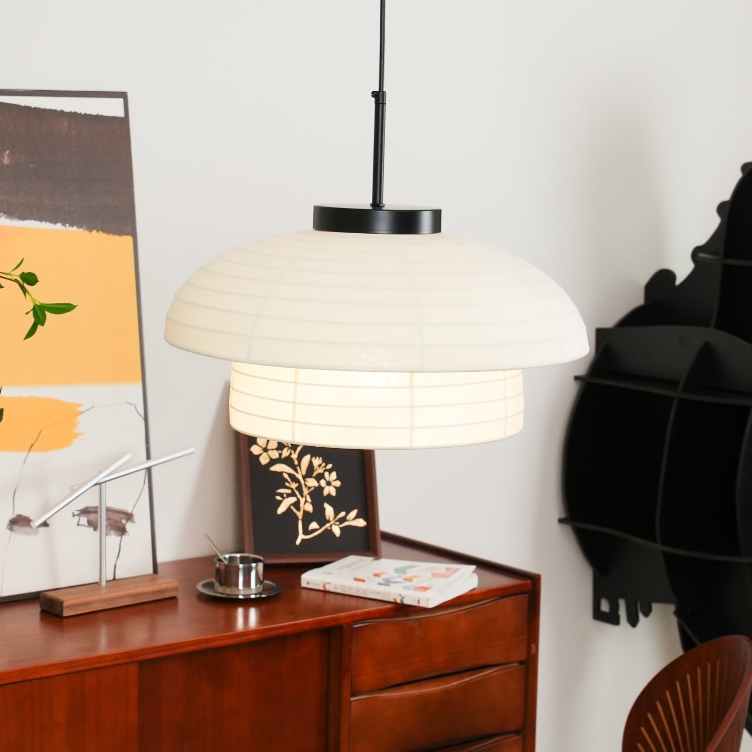 Fabric Art Hanging Lamp - Letslighting