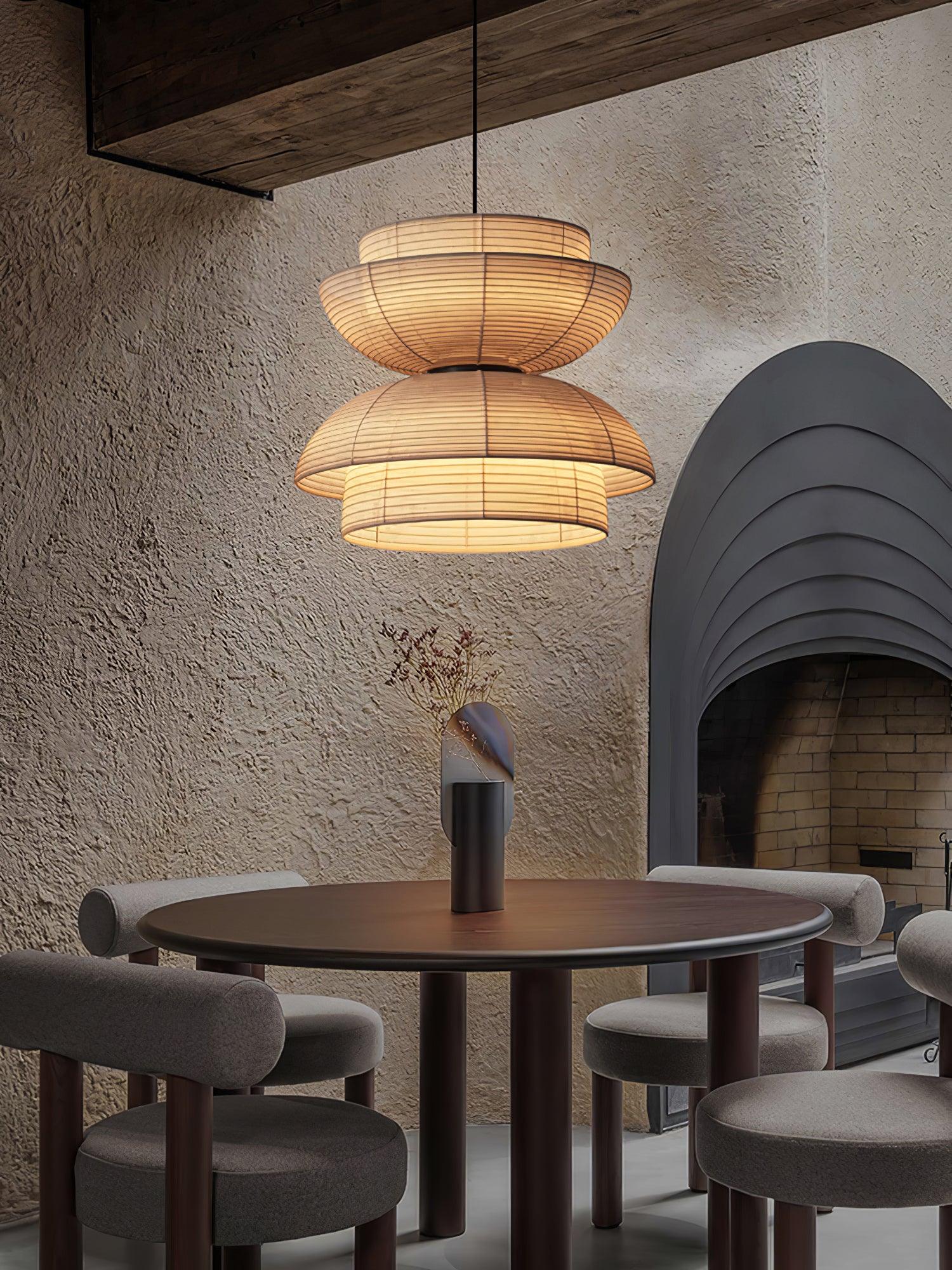 Fabric Art Hanging Lamp - Letslighting
