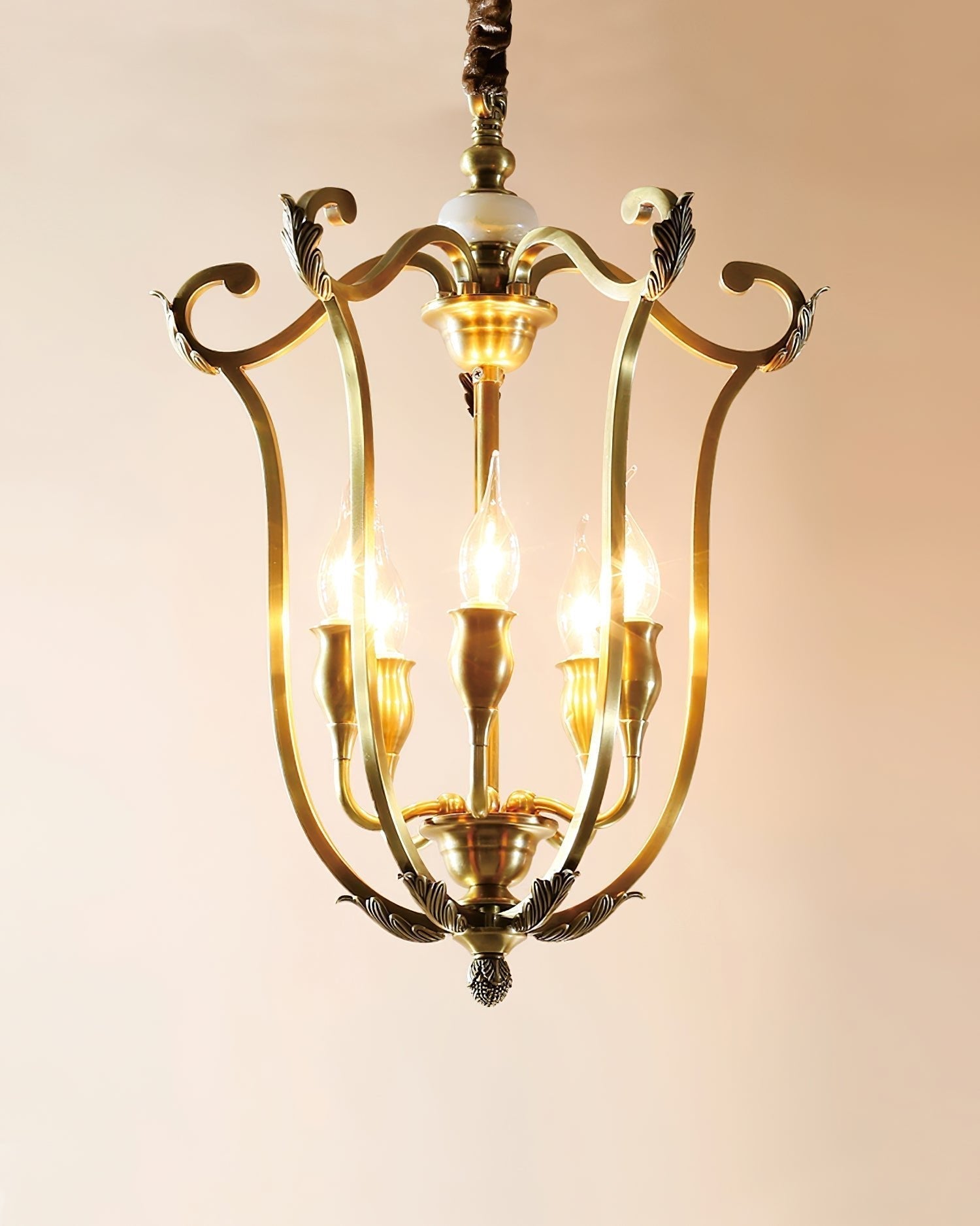 Farmhouse Lantern Chandelier - Letslighting